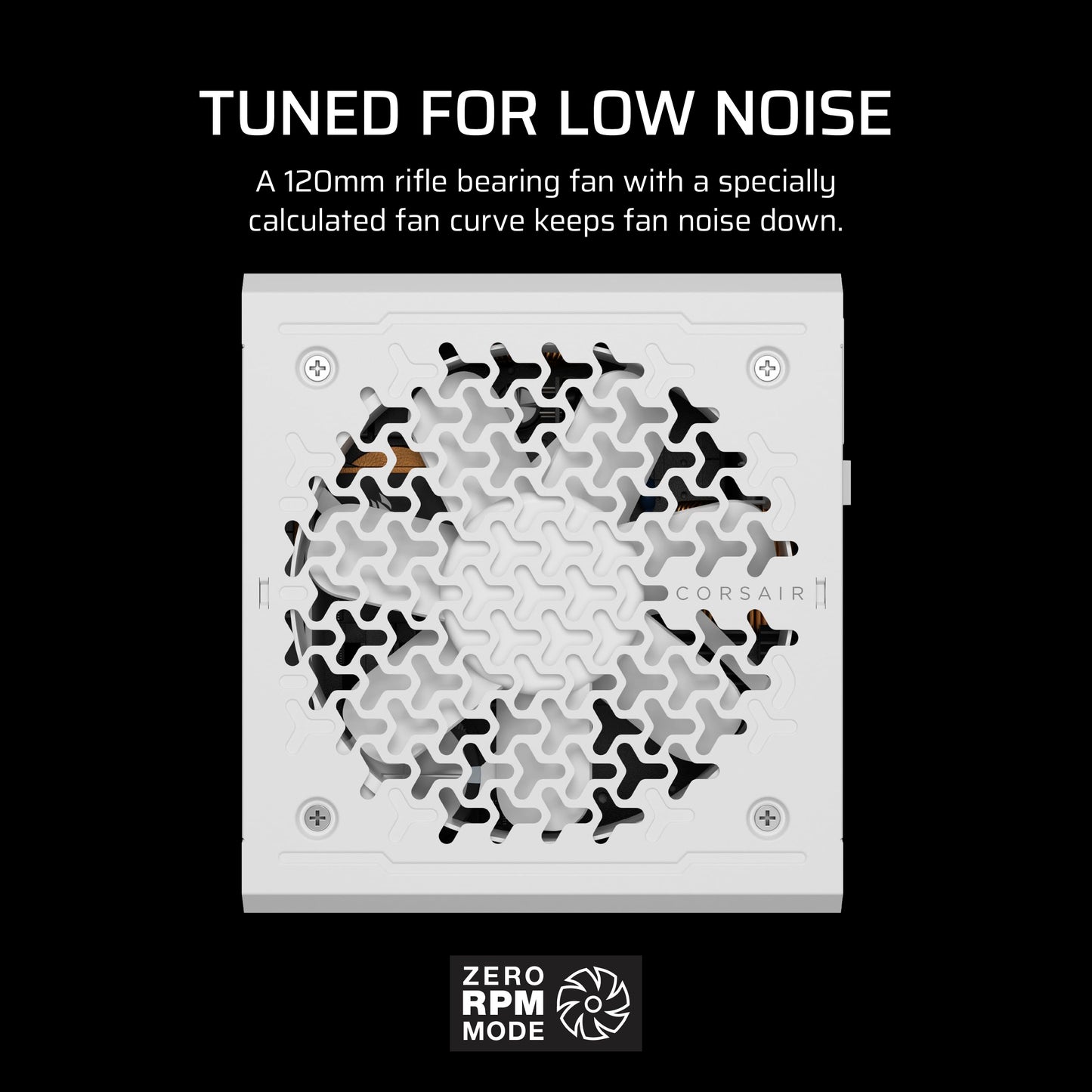 CORSAIR RM750e (2025) Fully Modular Low-Noise ATX Power Supply with 12V-2x6 Cable – ATX 3.1 & PCIe 5.1 Compliant, Cybenetics Gold Efficiency, 105°C-Rated Capacitors, Modern Standby Mode – White