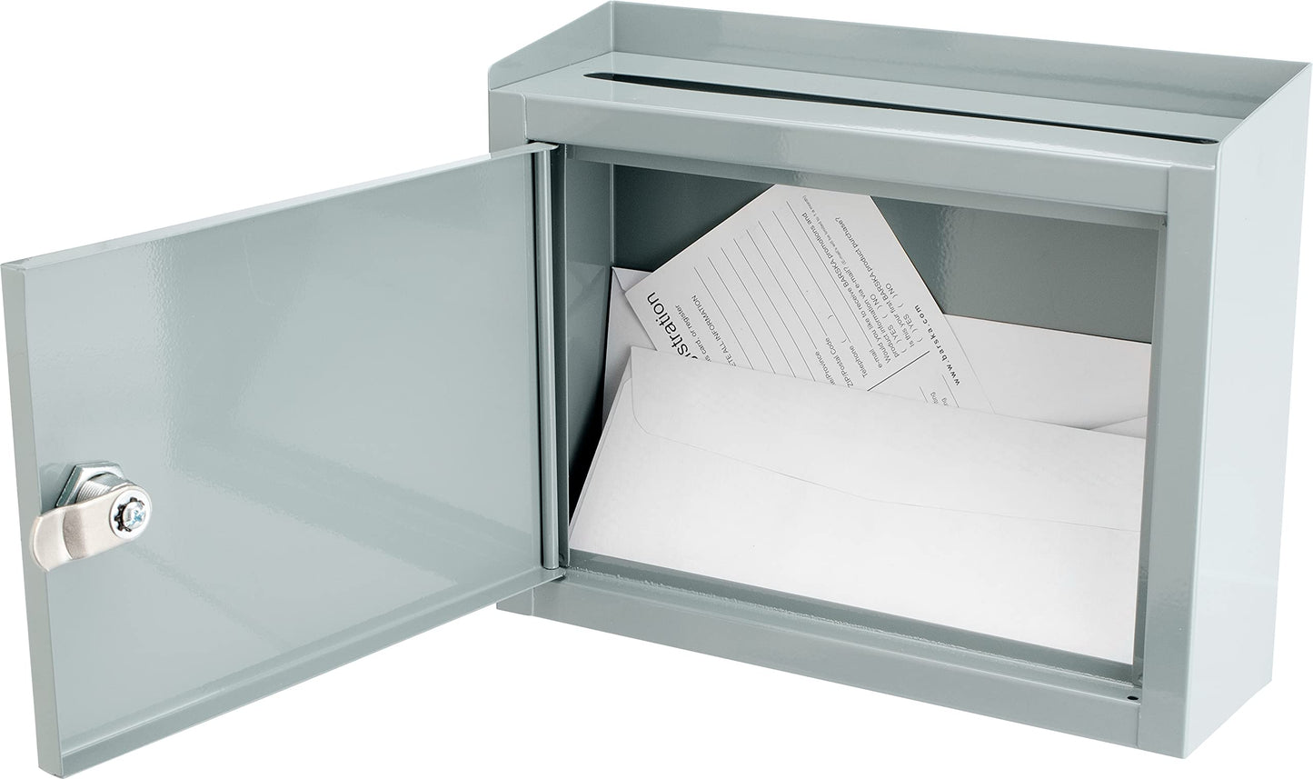 Barska Multi-Purpose Drop Box, Grey