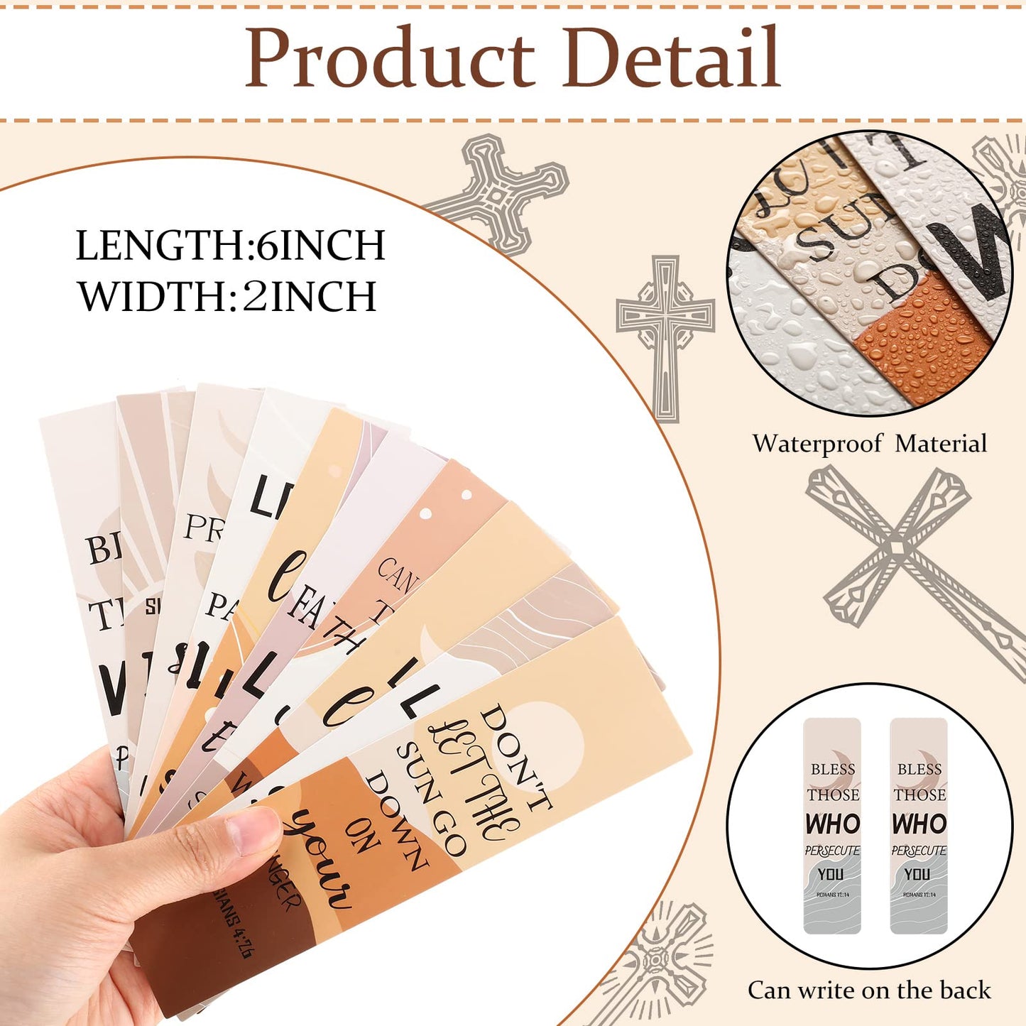 Sinmoe 120 Pcs Christian Gifts Bulk Set, Bible Verse Bookmarks, Scripture Ballpoint Pens, Religious Notebooks and Organza Bags, Church Gifts for Women Men, Bible Study, Religious Party Favors