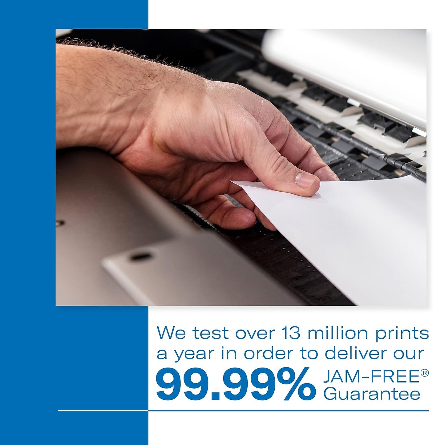 Hammermill Cardstock, Premium Color Copy, 80 lb, 8.5 x 11 - 1 Pack (250 Sheets) - 100 Bright, Made in the USA Card Stock