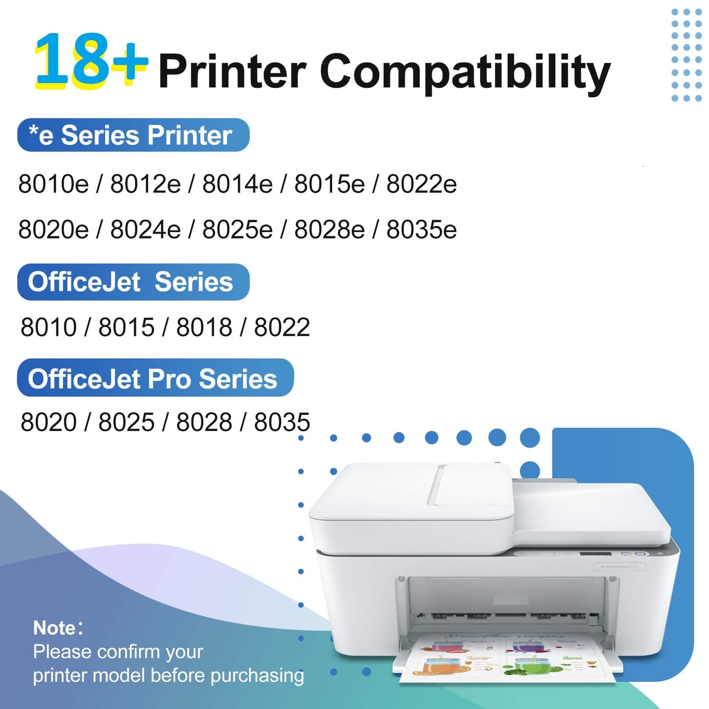910XL Ink Cartridges Replacement for HP 910xl Ink Cartridges Combo Pack with OfficeJet Pro 8025e 8015e 8028e 8035e 8025 8035 8020 Printer (Black, Cyan, Magenta, Yellow)