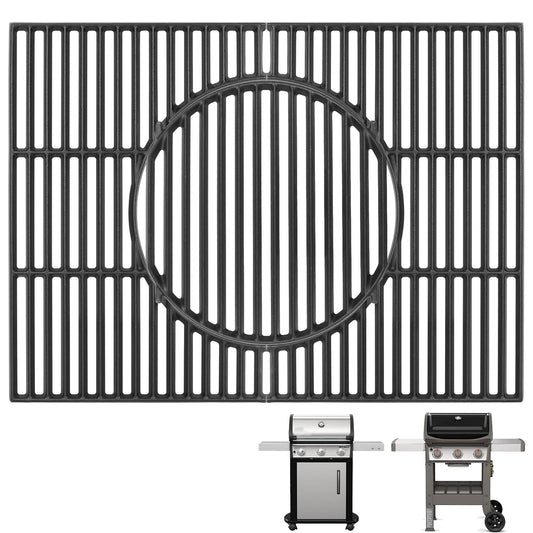 64812 Grill Grates for Weber Gourmet BBQ System Spirit II 300 & Spirit 300 SER Cooking Grates Spirit E-310, Genesis Silver B/C, Gold/Platinum B/C, Genesis 1000-5000, for Weber Grill Parts 7638 7639