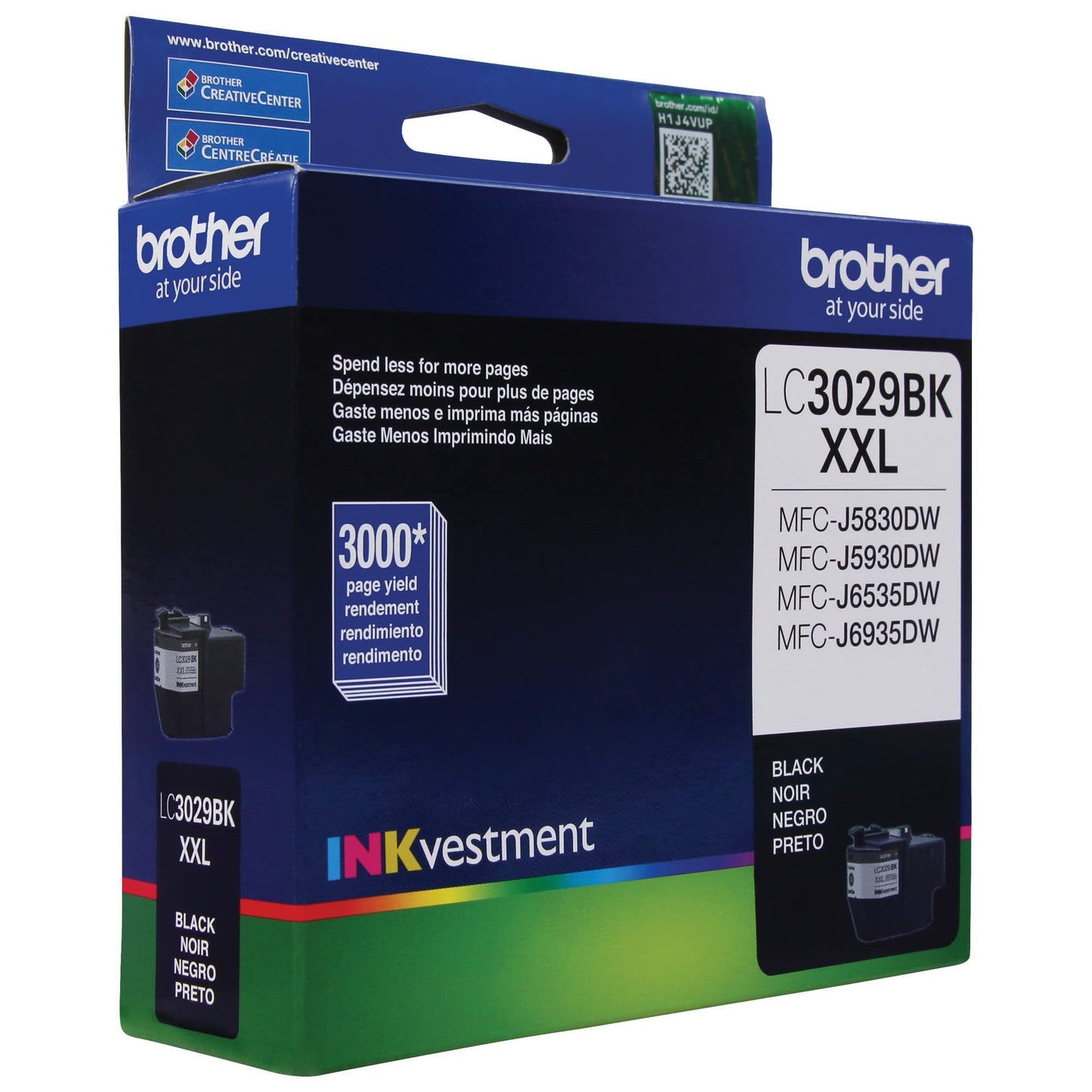 Brother LC3029BKS High Yield Ink Cartridge - Black