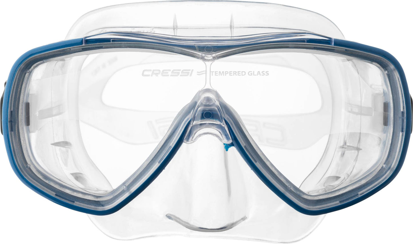 Cressi Onda & Mexico, Clear/Blue
