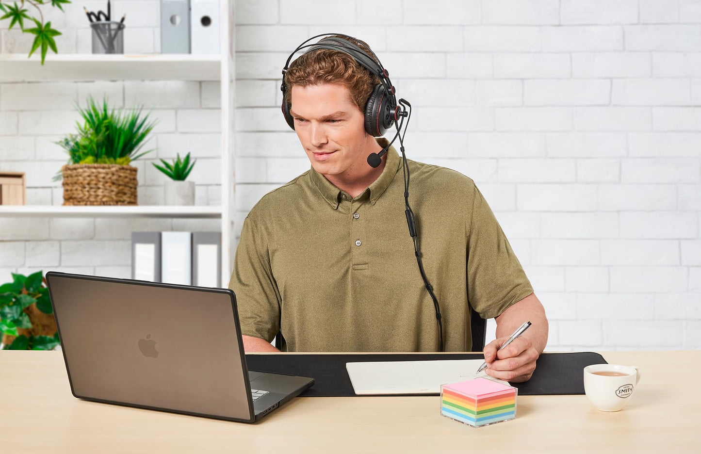 Antlion Audio ModMic USB 2 Attachable Noise-Cancelling Microphone with Mute Switch Compatible with PC, PlayStation, and More.