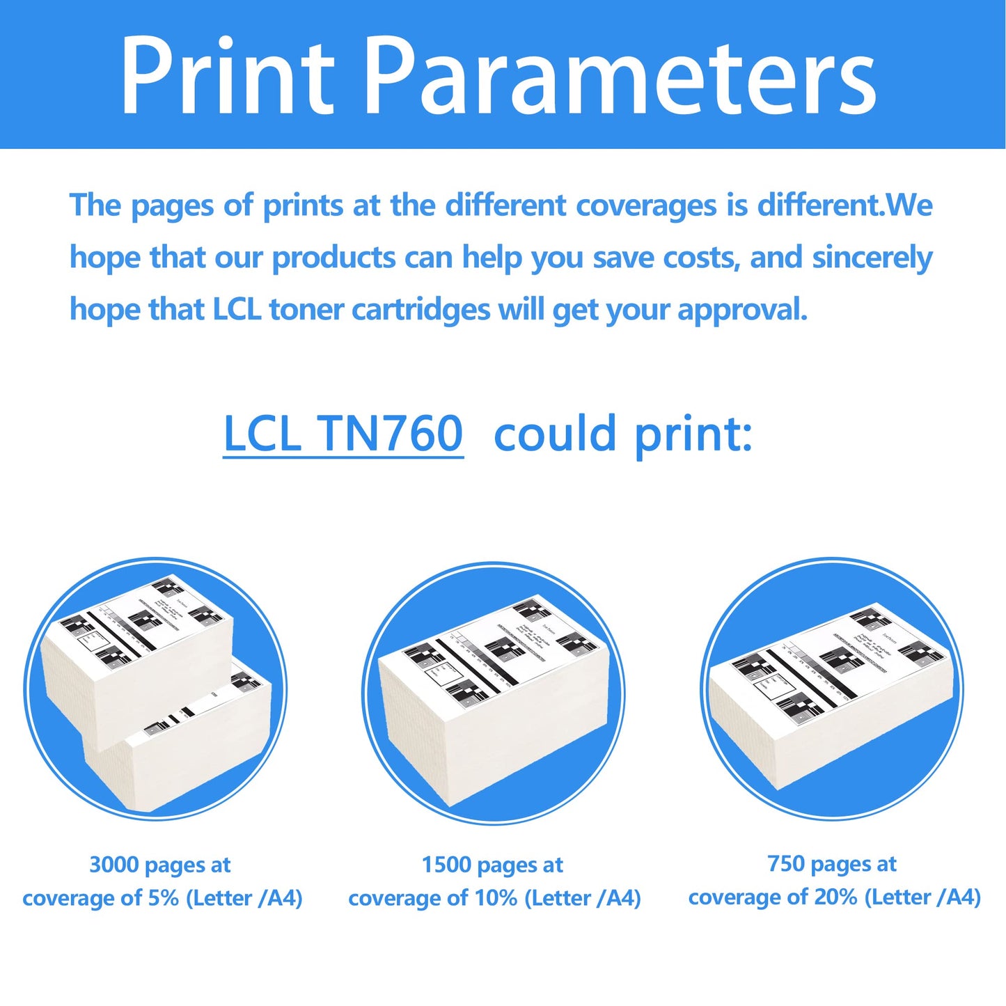 LCL Compatible Toner Cartridge and Drum Unit Replacement for Brother TN760 TN-760 TN730 TN-730 3000 Pages (3K) with Chip and DR730 DR-730 12000 Pages (1-PK) Drum for HL-L2350DW HL-L2390DW HL-L2395DW