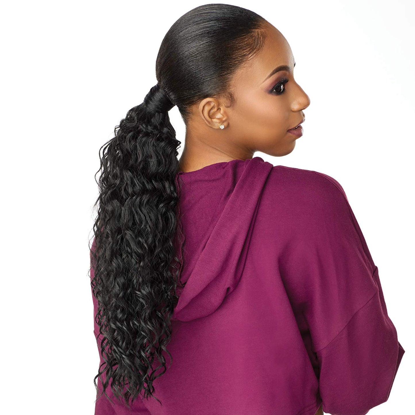 Sensationnel Instant Up & Down Pony Wrap Half Wig - UD002 (1B Off Black)