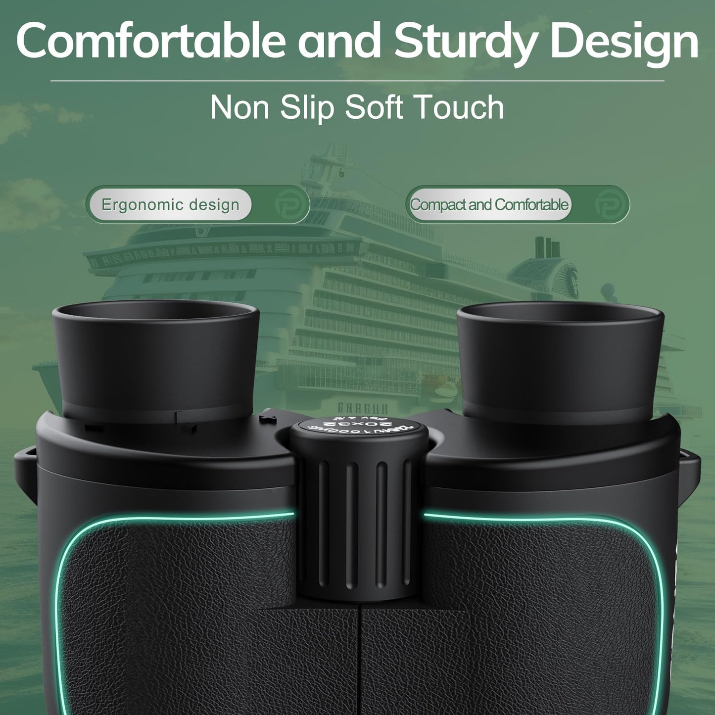 Compact Binoculars for Adults and Kids - OPAITA 20x32 Small Binoculars for Adults Long Range - Binoculars for Brid Watching with Low Light Vision for Hunting, Cruise Ship, Theater, Travel
