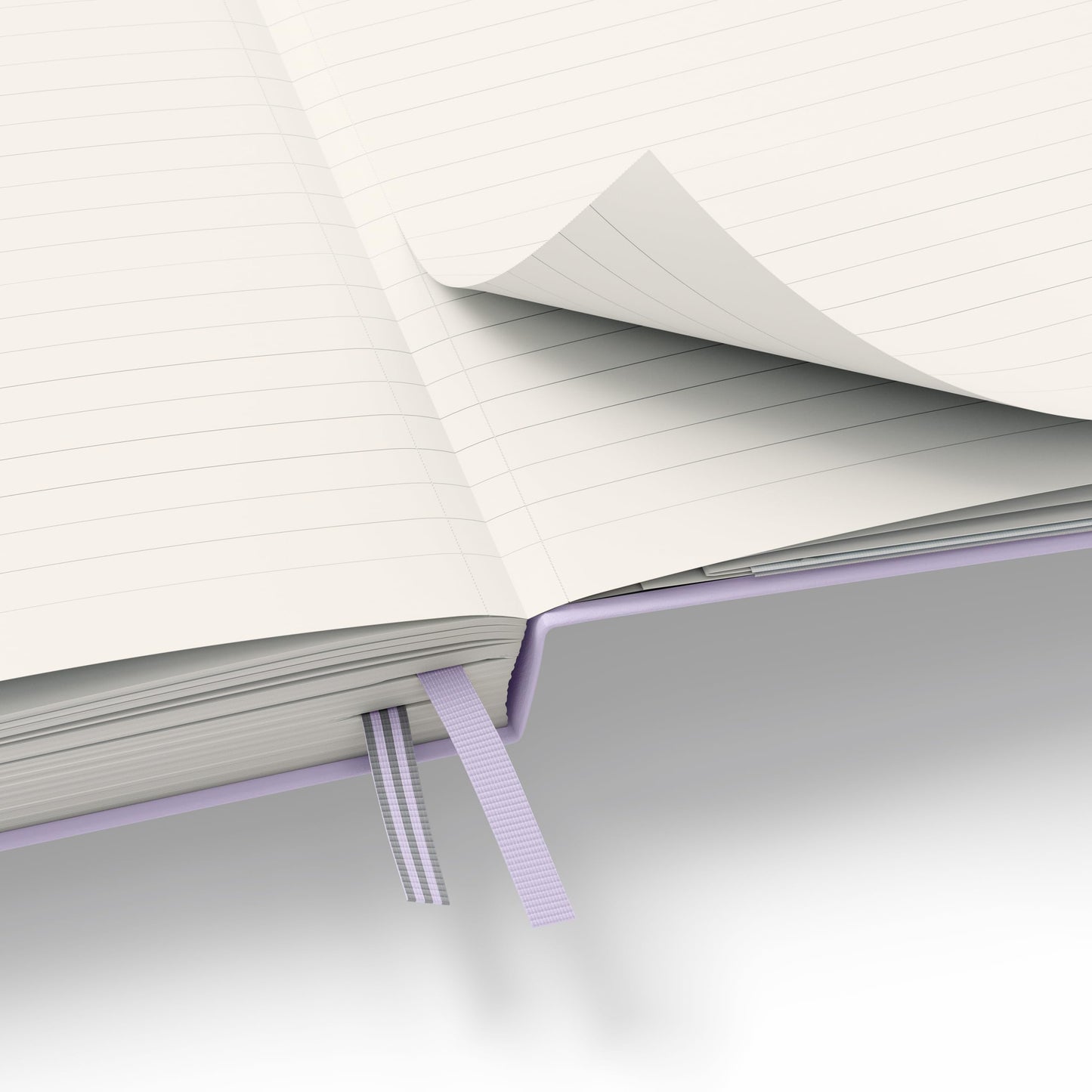LEUCHTTURM1917 - Notebook Hardcover Medium A5-251 Numbered Pages for Writing and Journaling (Lilac, Ruled)