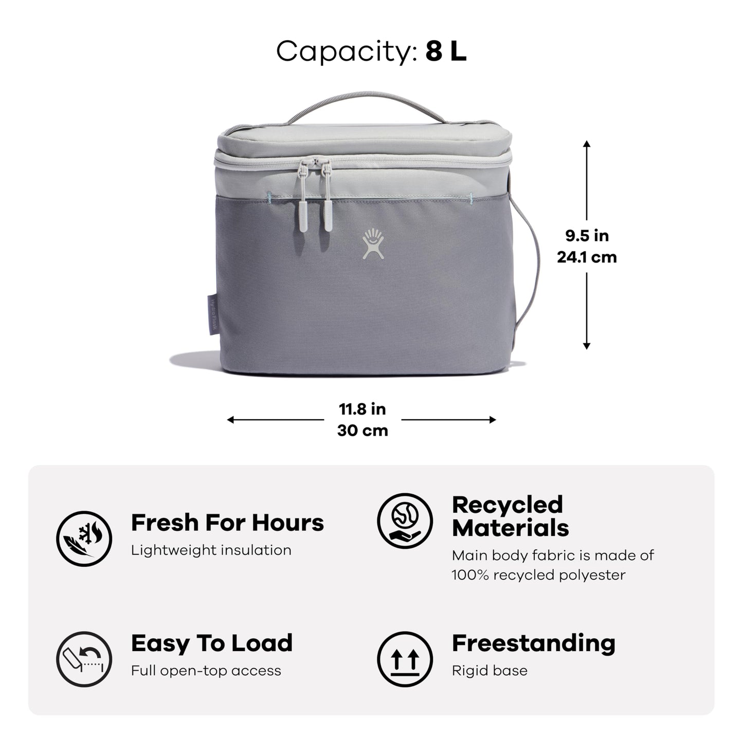Hydro Flask 5 L Insulated Lunch Bag, Black