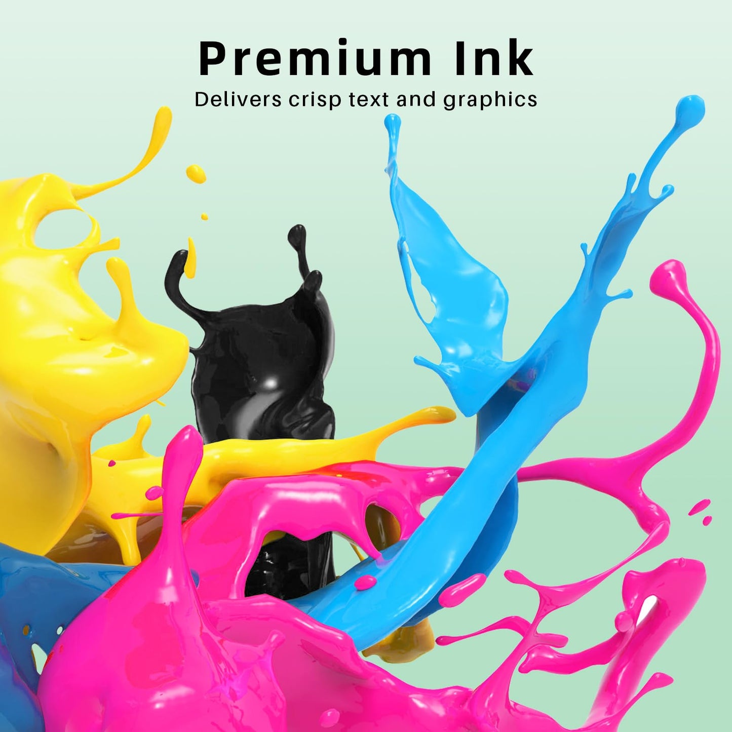 LC406 Ink Cartridges Compatible Replacement for Brother LC406 LC406XL LC 406 Ink Work with MFC-J4335DW MFC-J5855DW MFC-J6555DW MFC-J4535DW MFC-J6955DW Printer (Black Cyan Magenta Yellow)