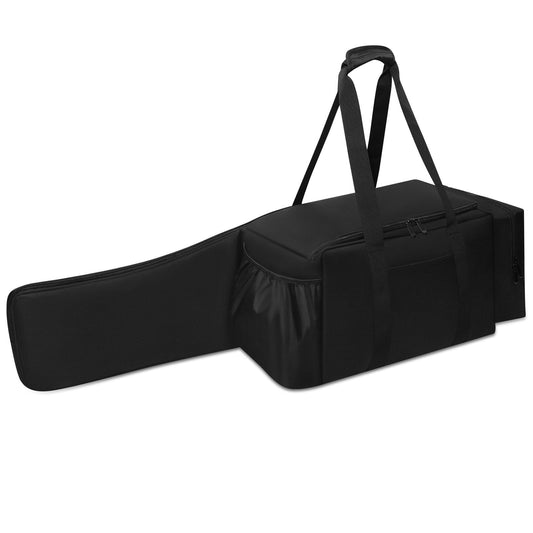 Ajyingasyo Chainsaw Bag, Padded Water Resistant Chainsaw Carrying Case Compatible with EGO, Dewalt, Greenworks 14", 16" & 18" Cordless Power Chainsaw & Accessories