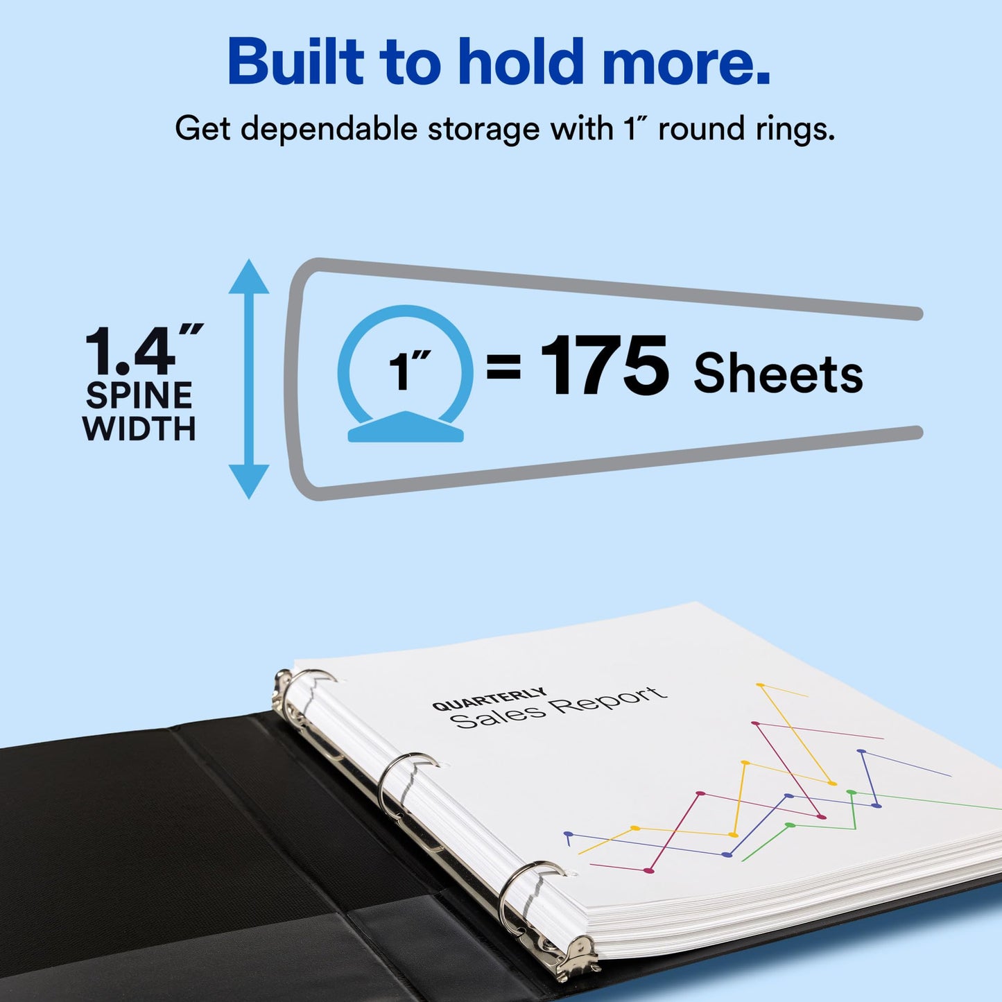 5-1/2" x 8-1/2" Mini Economy View Binders
