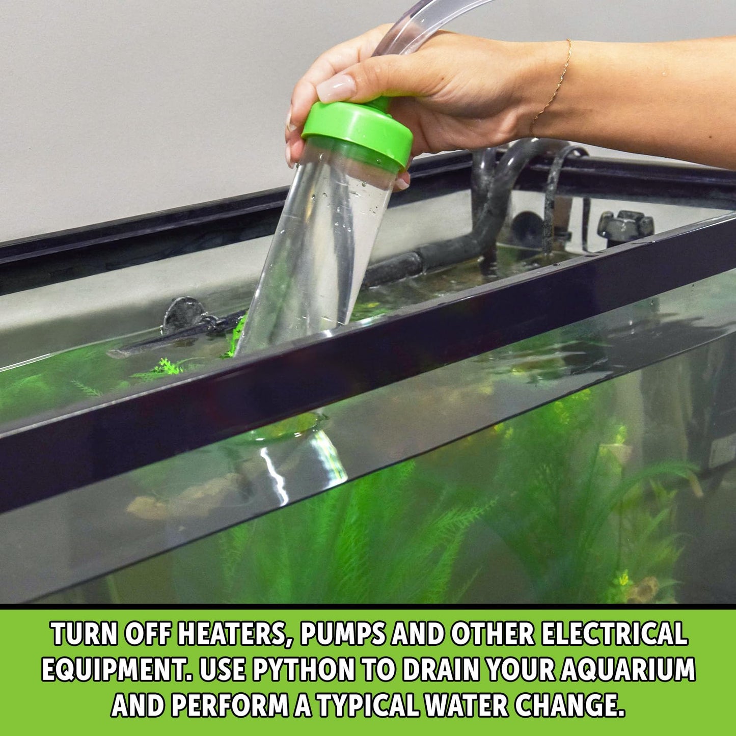 Python Products 61602514: No Spill Clean and Fill Aquarium Maintenance System, 25Ft