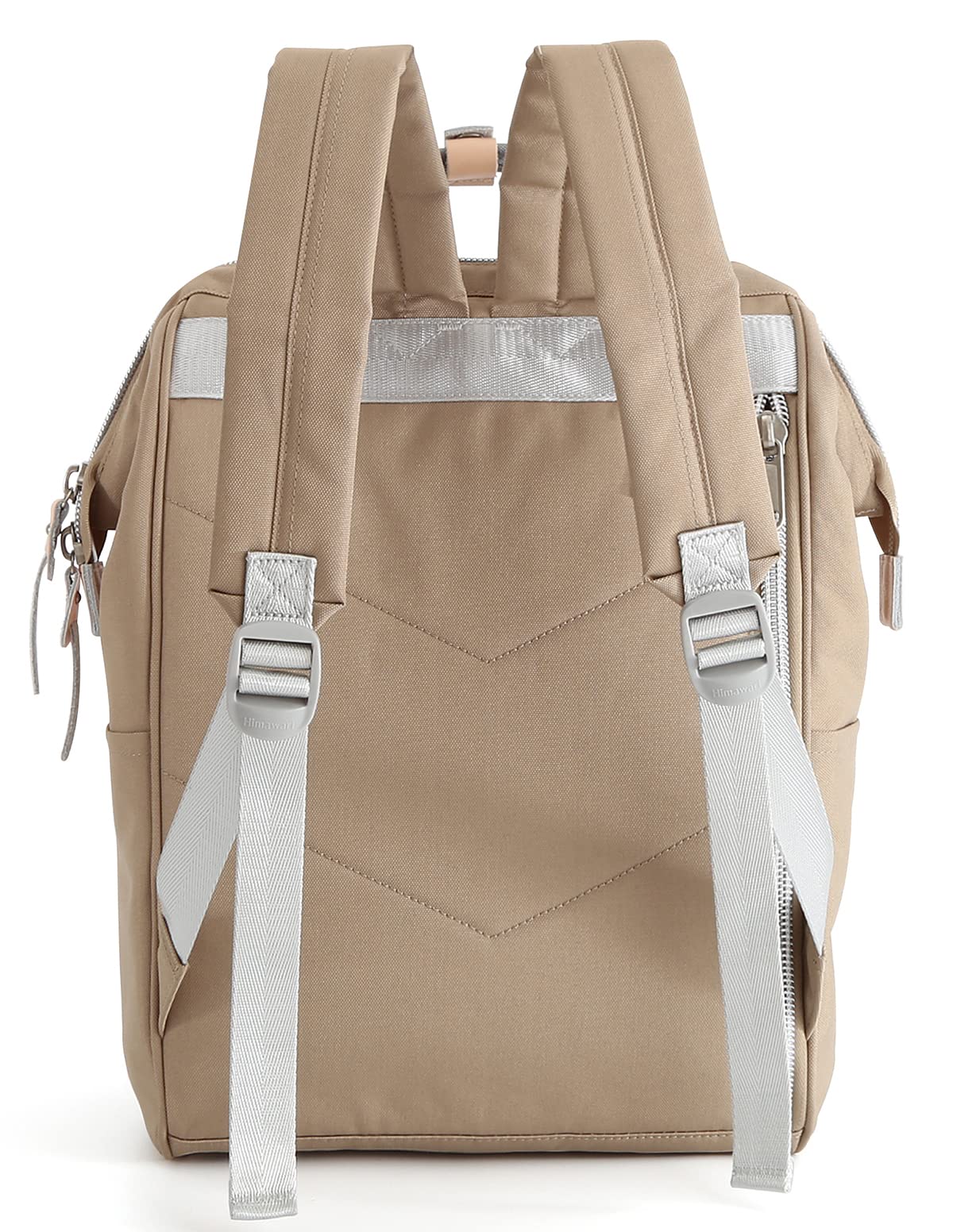 himawari Laptop Backpack Travel Backpack With USB Charging Port Large Doctor Bag College Backpack for Women&Men, 1881-khaki+leaden, Standard, Mx