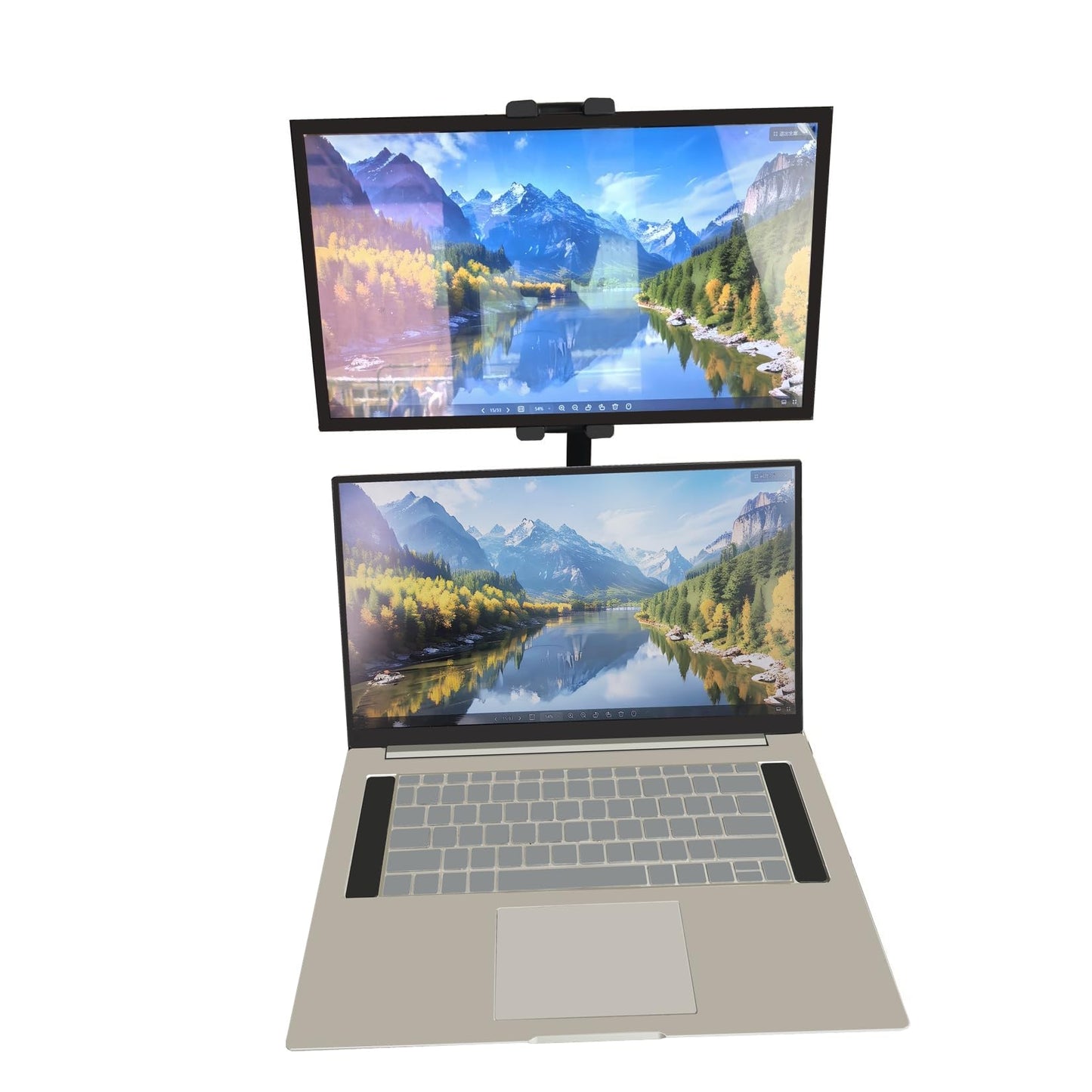 WYSXEBWZ Portable Monitor Holder for 7-18.5 Inch Screen Desktop Expandable Monitor Stand 13 inch Tablet Stand