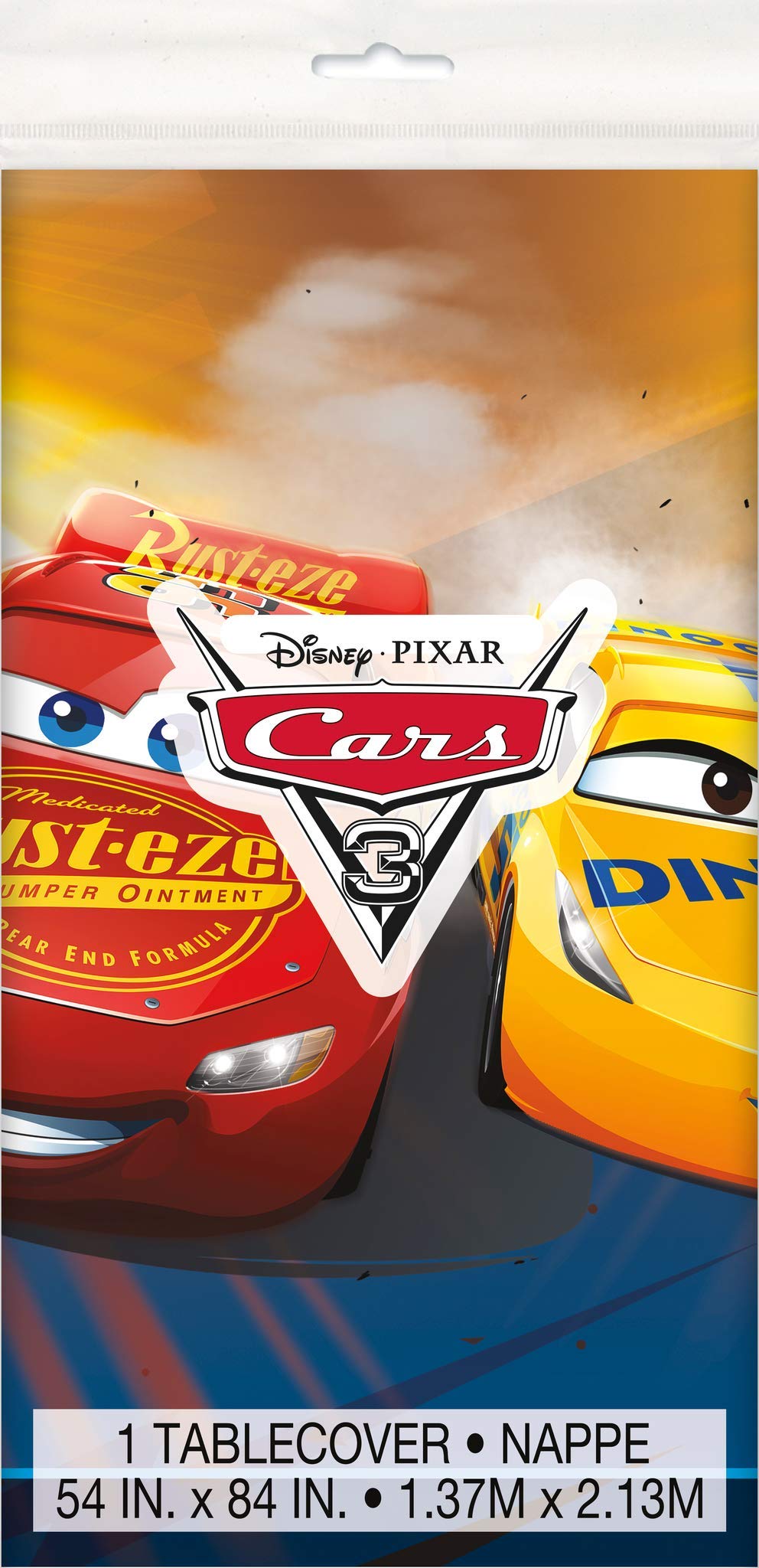 Ultimate Cars Party Bundle – Vibrant, Fun & Exciting Tableware Set for 16: Includes Dinner Plates, Napkins, Cups, Tablecloth & Candles – Perfect for Birthdays & Celebrations…