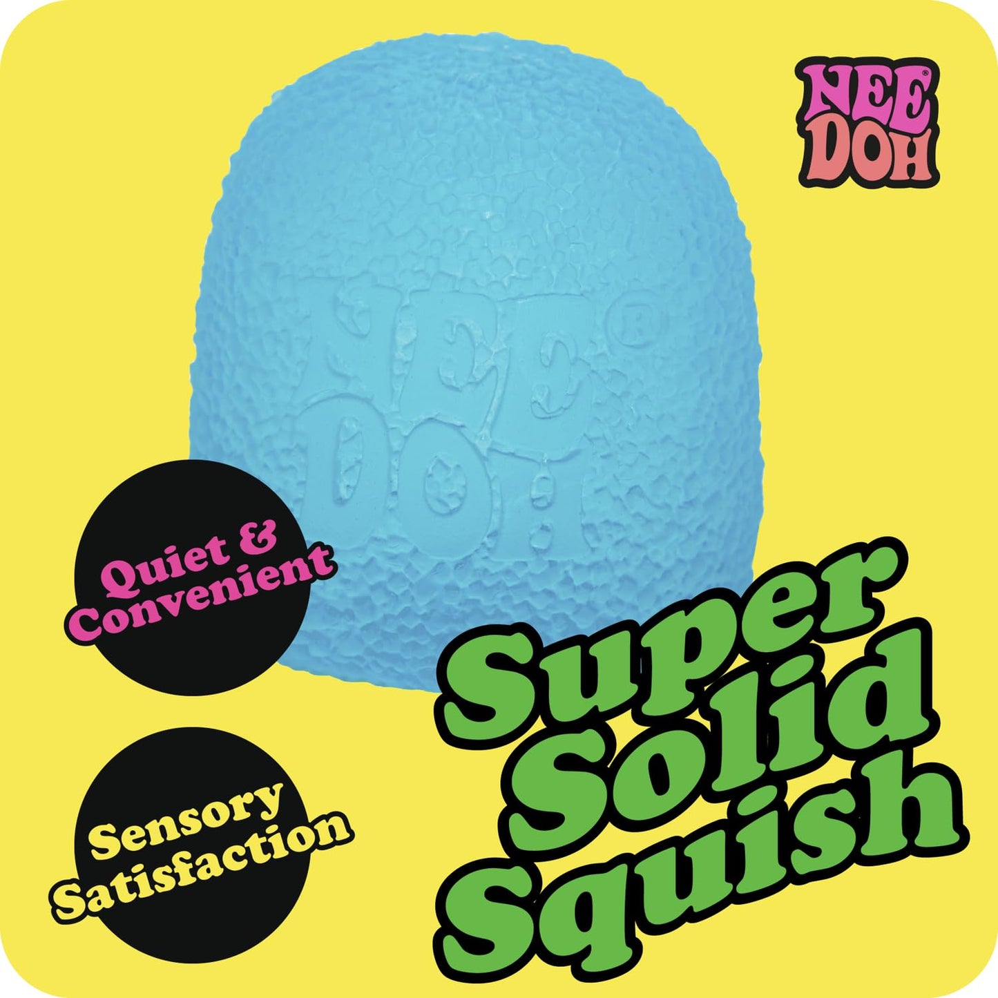 Schylling NeeDoh - Gumdrop - Soft Sensory Fidget Toy - Collectible Stress Balls - Ages 3+ - GDND