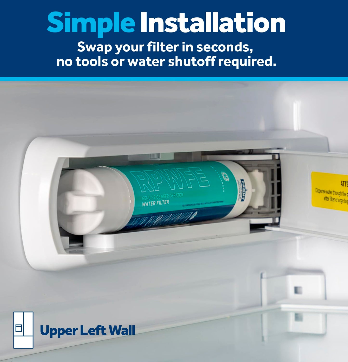 GE RPWFE Refrigerator Water Filter - WG03F04947