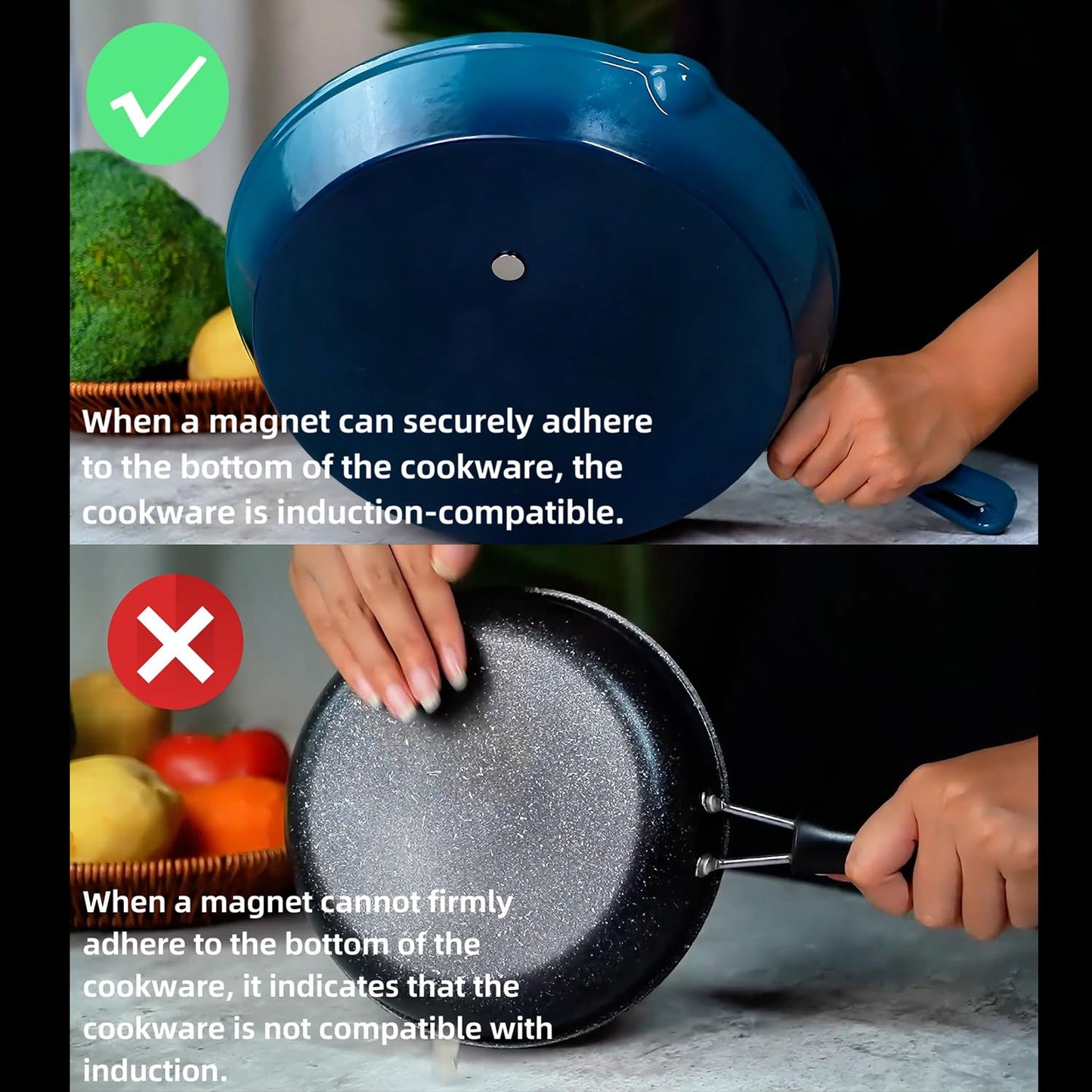 WAATFEET 1700W Portable Electric Induction Cooktop and Burner,Countertop Hot Plate with 10-Level Adjustment,3-Hour Timer,Smart Touch Cooktop,and Safety Lock Feature,Black