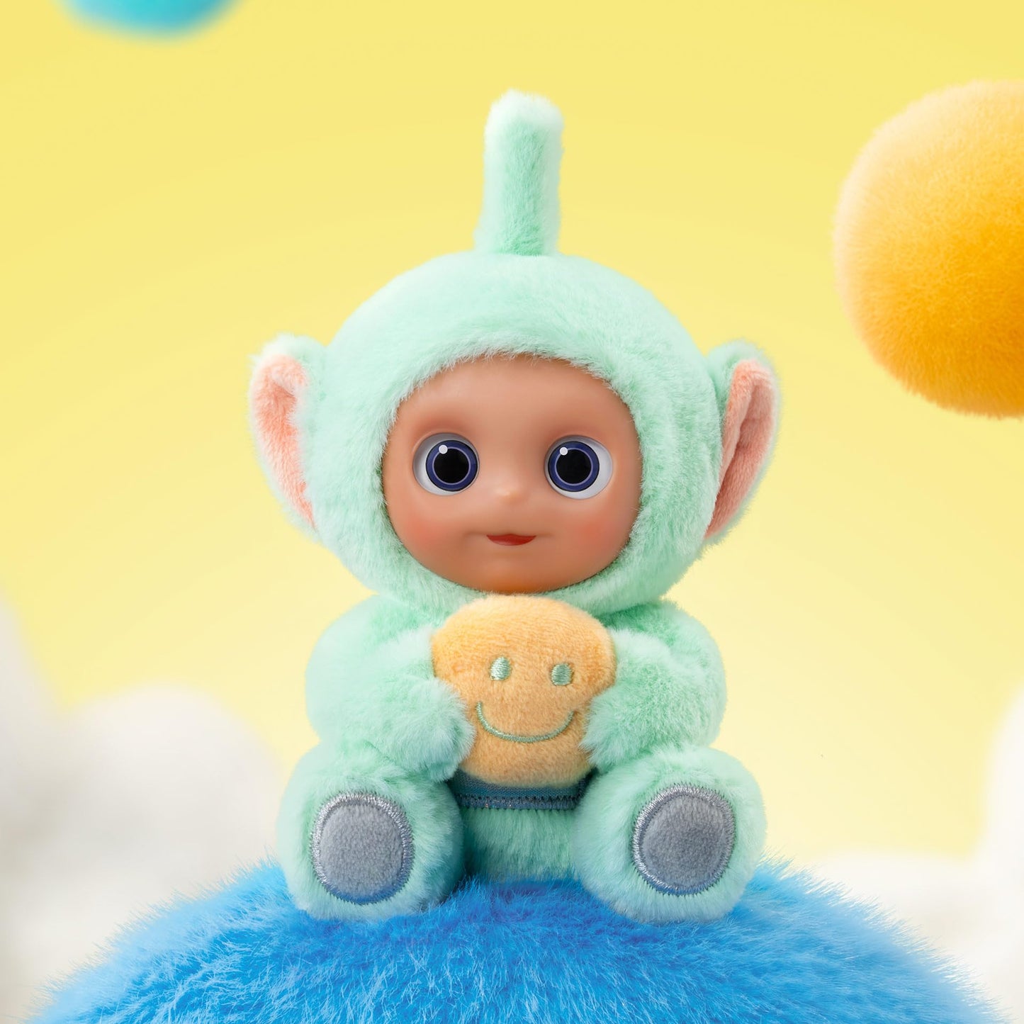 POP MART Teletubbies Say Hello Series Blind Box Pendant, Collectible Plush Toys, Holiday Birthday Gifts for Girls and Boys, Single Box