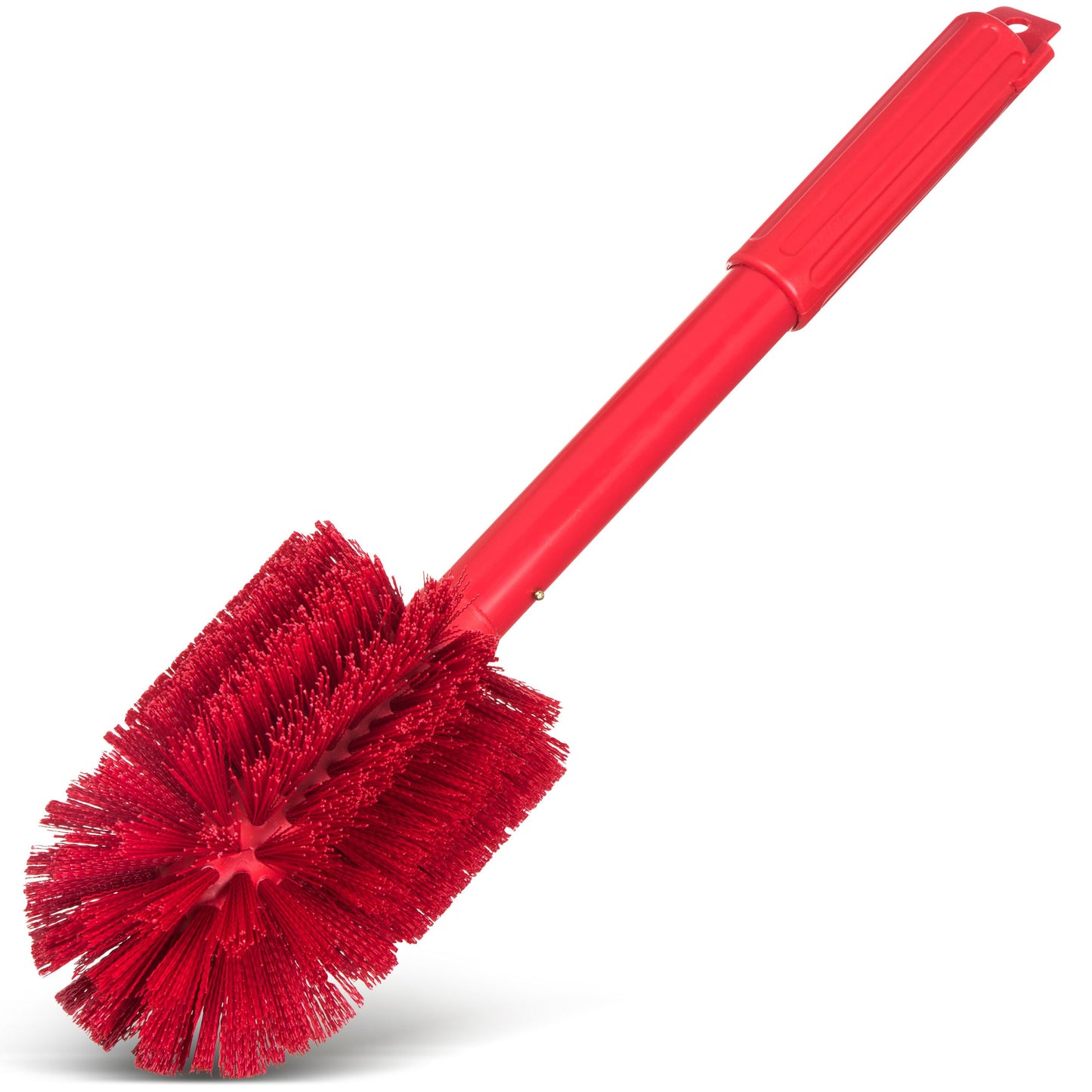 SPARTA Industrial Tank Brush Pipe Brush, Drain Brush with Handle for Commercial Kitchens, Polyester, 16 Inches, Red