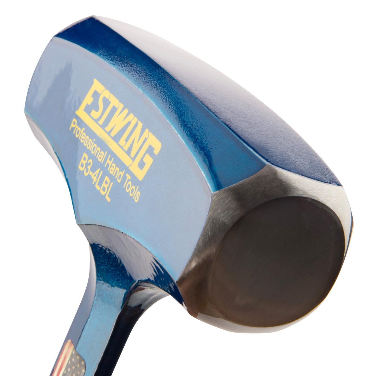4 lb Mash Hammer-16 Long Hdl-Single pc Forged STL w/Nylon-Vinyl Soft Grip