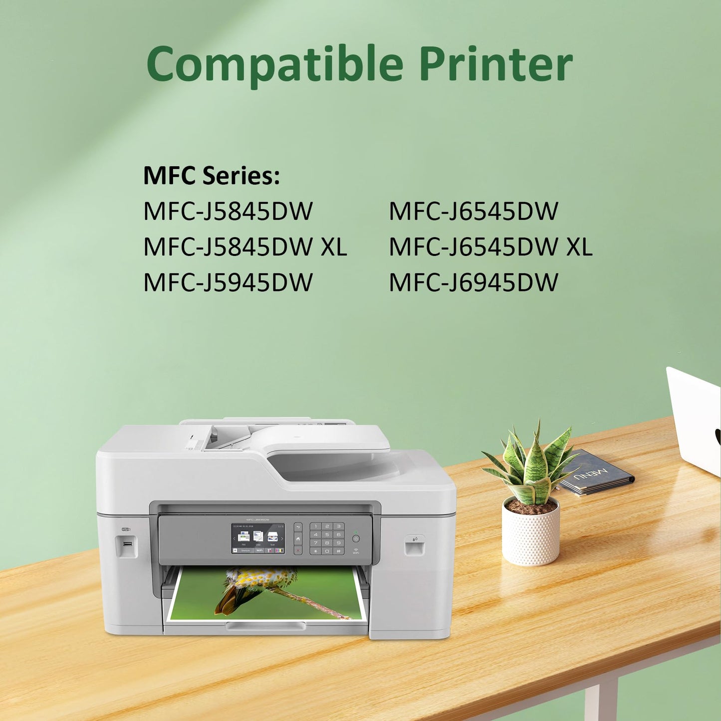 LC3037XXL Ink Catrtidges Replacement for LC3037XXL LC3039XXL Ink Compatible for Brother MFC-J5845DW MFC-J5845DWXL MFC-J5945DW MFC-J6545DW MFC-J6545DWXL MFC-J6945DW Printers (BK/C/M/Y)