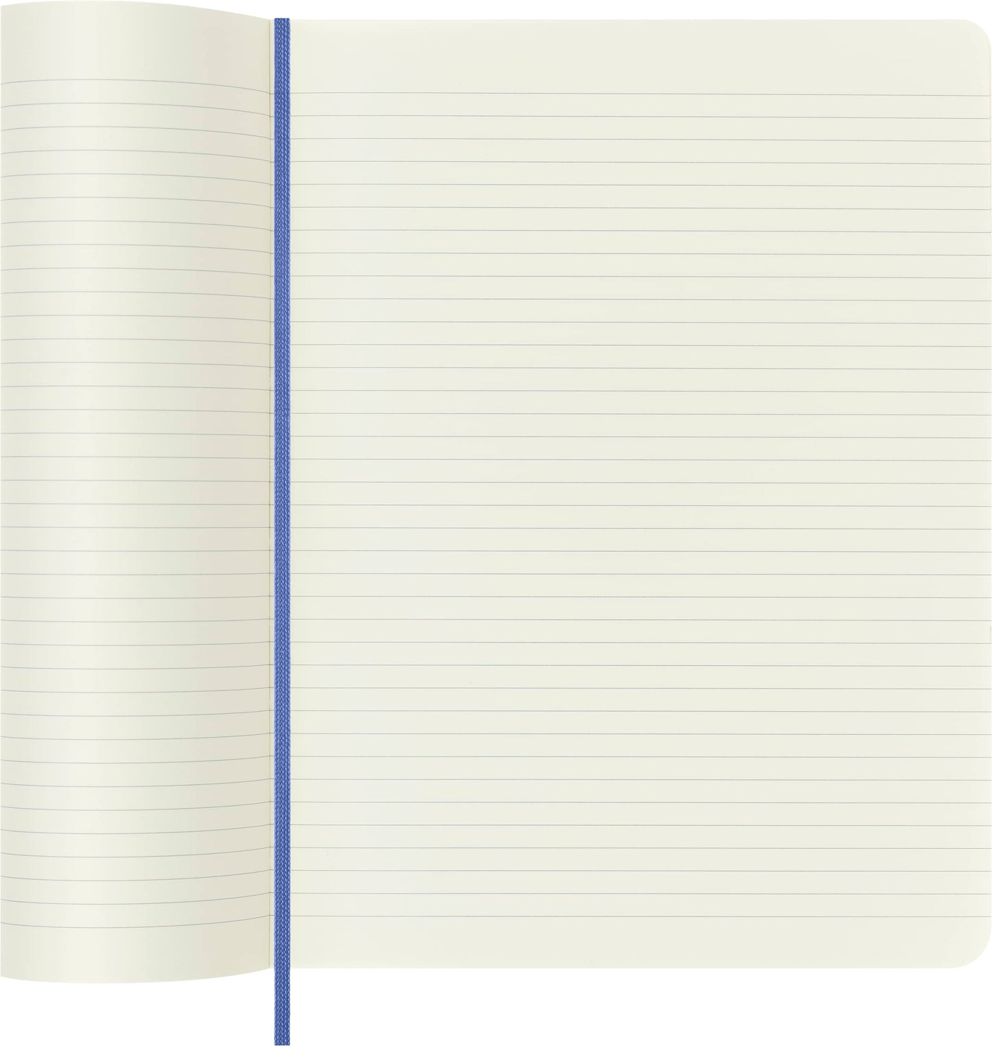 Moleskine Classic Notebook, Extra Large, Ruled, Hydrangea Blue, Soft Cover (7.5 X 9.75)