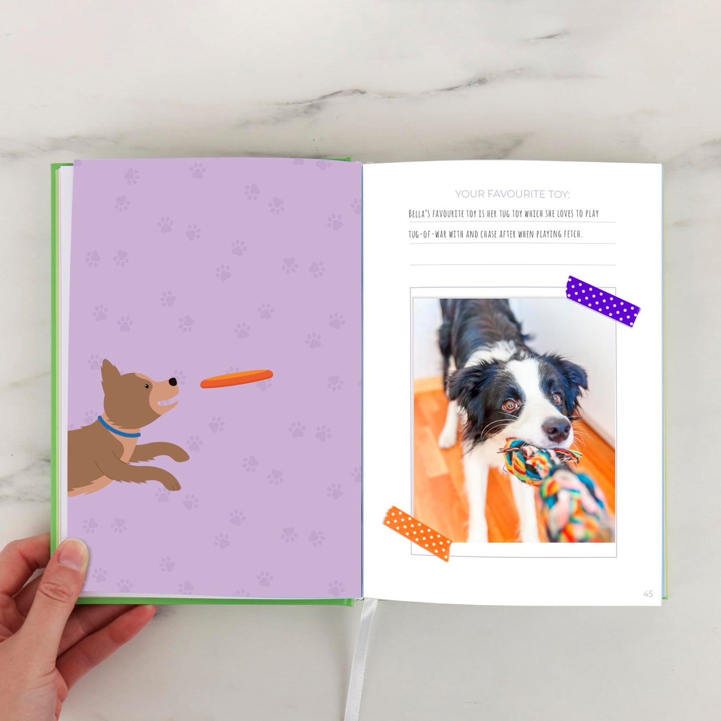 My Dog Journal Activity Scratch Book from Gift Republic Pet Journal