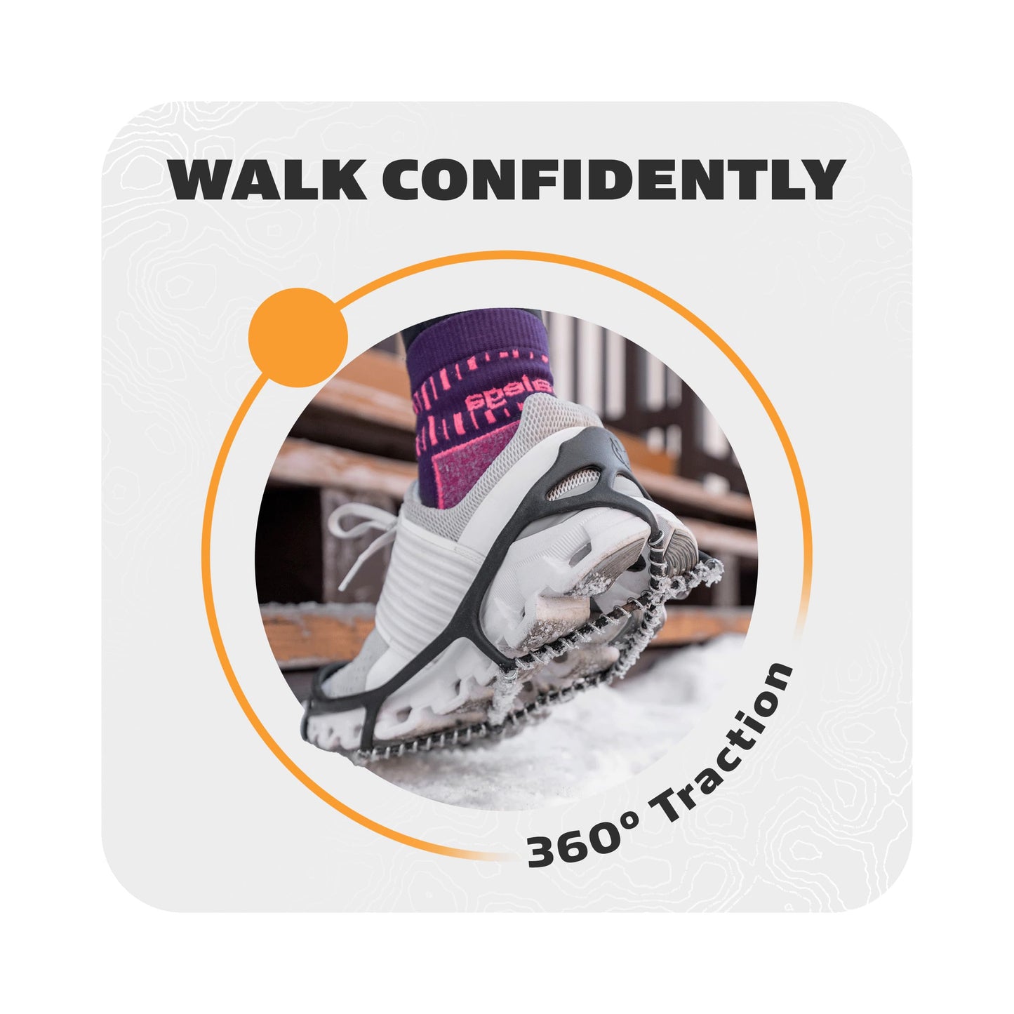 Yaktrax Walk Traction Cleats for Walking on Snow and Ice (1 Pair), Small