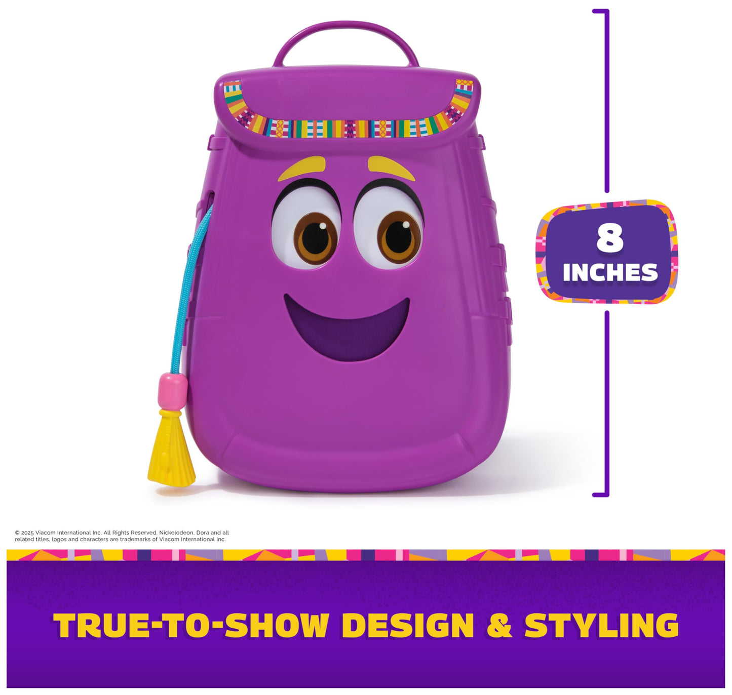 Dora, My Adventure Backpack, with Explorer Accessories‚ Toy Binoculars, Map & Compass, Kids Toys for Girls & Boys Ages 3 & Up