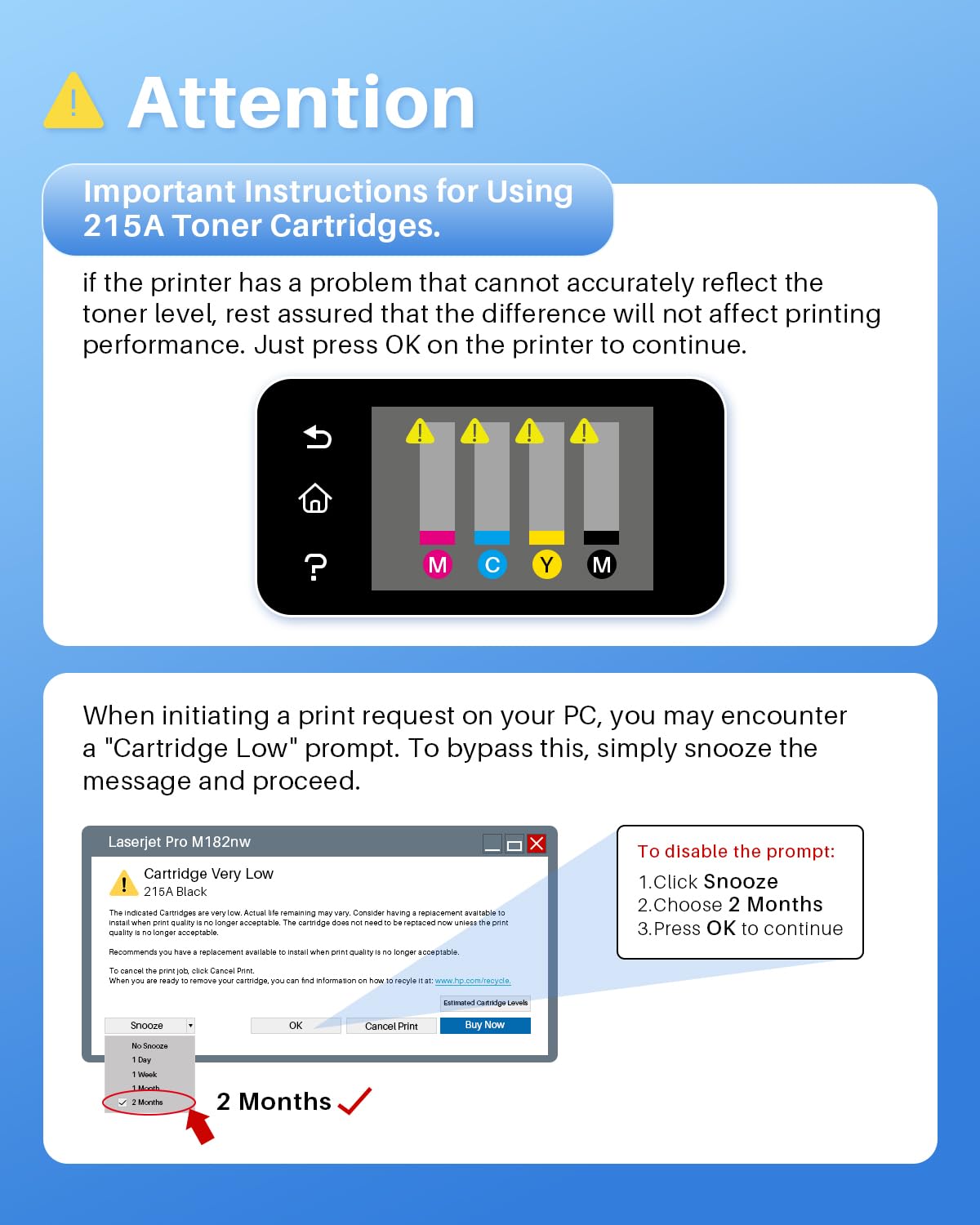 (with Chip) 215A Toner Cartridges Compatible Replacement for HP 215A 215 A 215X Use with HP Color Pro MFP M182 M183 M155 MFP M183fw M182n M182nw M155nw M155a Printer ( 4 Pack, B/C/M/Y )