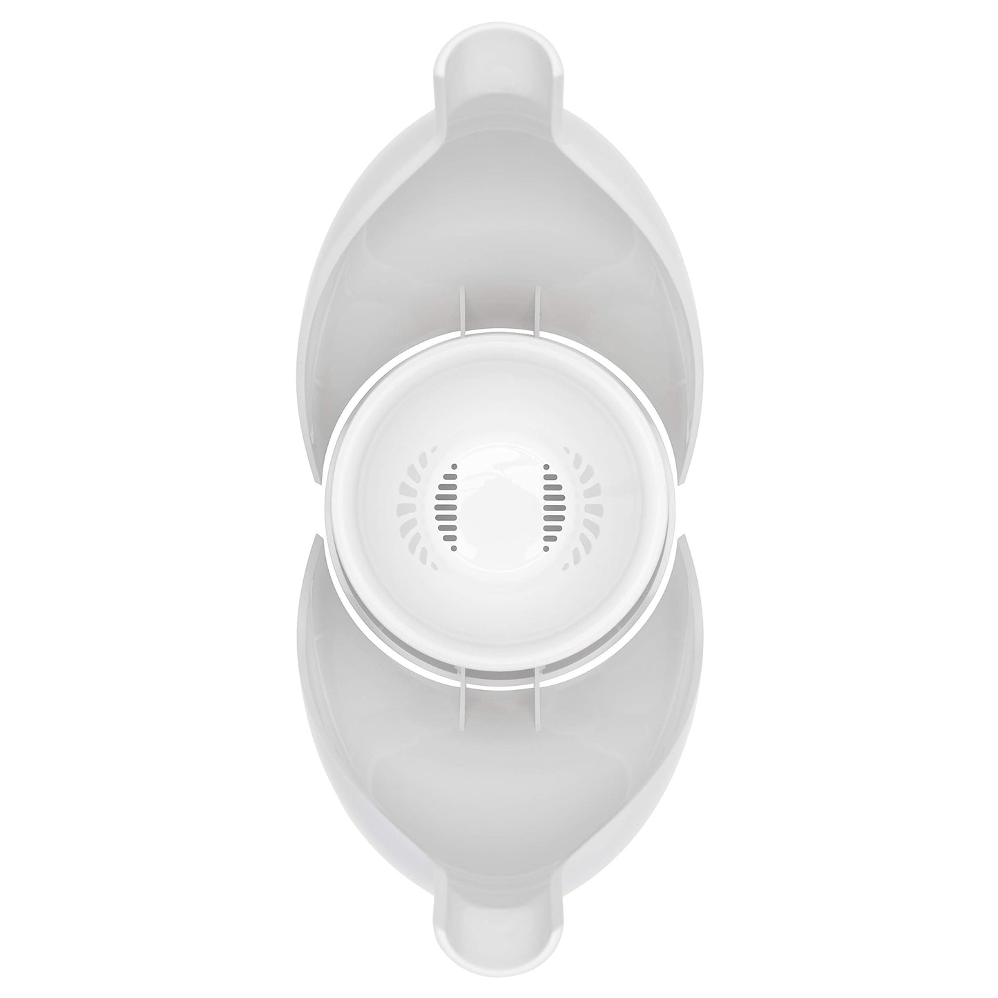OXO Good Grips Toilet Brush with Rim Cleaner, White