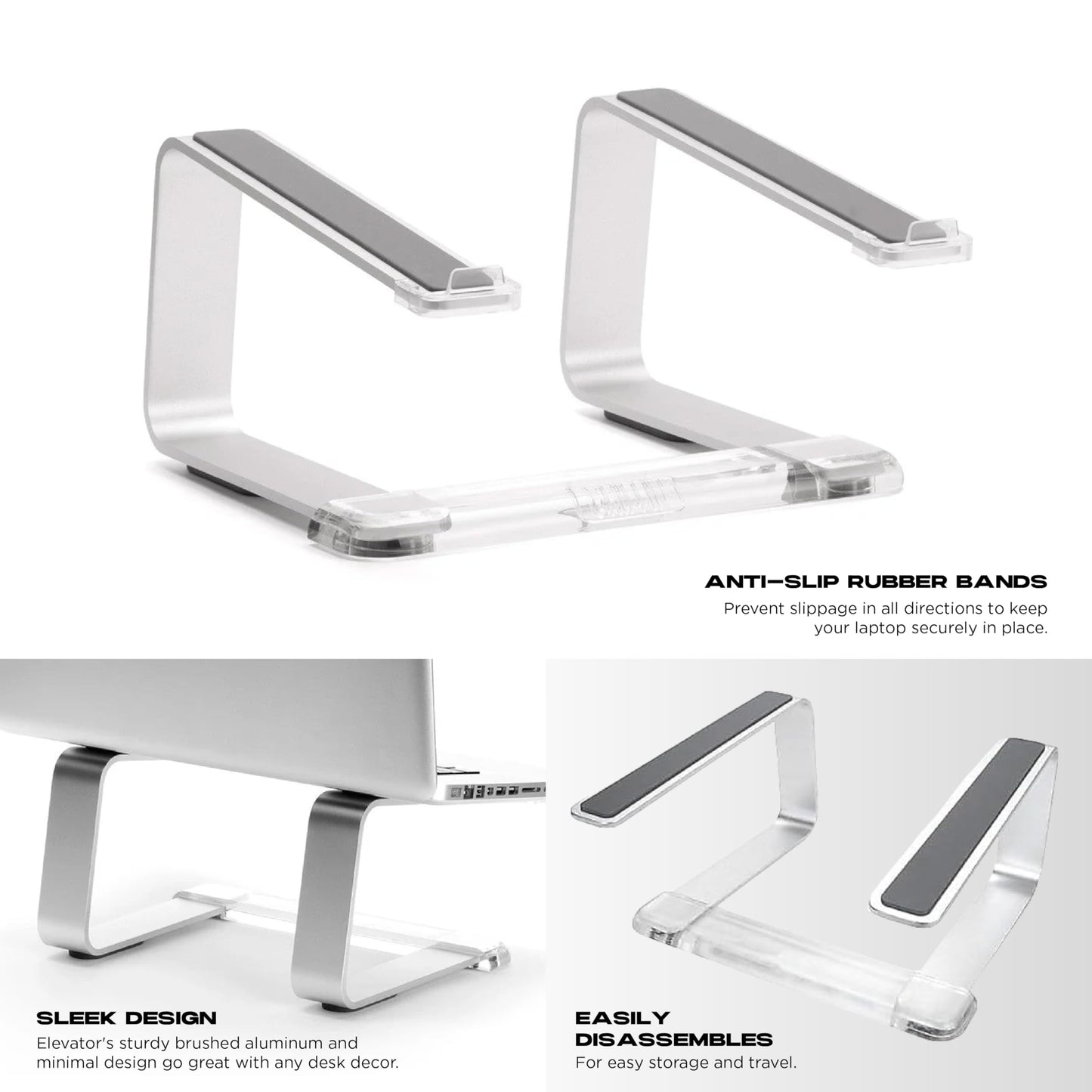 Griffin Desktop Charger/Cradle for Universal-Retail Packaging-Clear