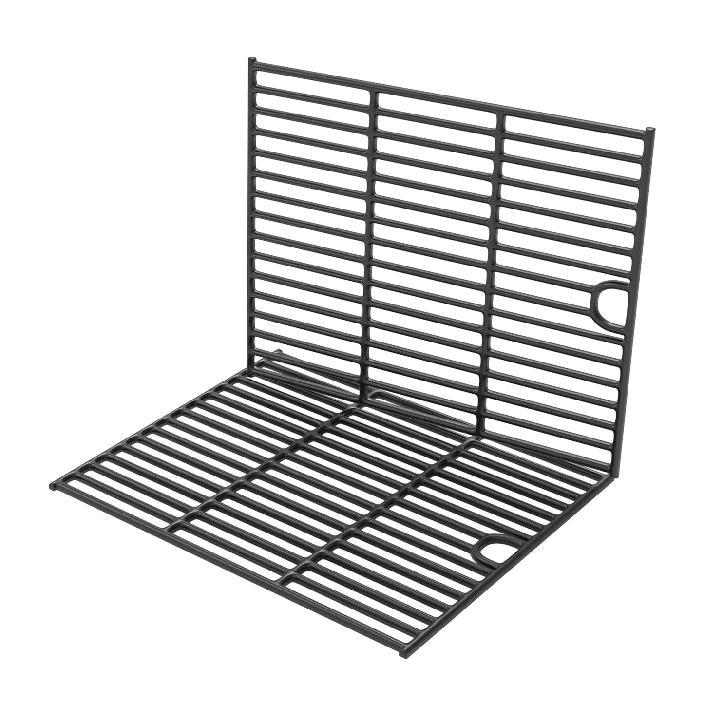17" Cast Iron Grill Grates Replacement for Nexgrill 4 Burner 720-0830H Grill Replacement Parts, 5 Burner 720-0888N, 720-0888, 720-0697, Master Forge 1010037, Kenmore 122.16119 415.16107110, 2-Pack