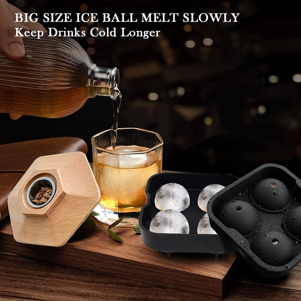 Cocktail Smoker Kit for Bourbon Whiskey Gifts for Men Drink Smoker Infuser Old Fashioned Smoker Kit with Torch Bongos Smoking Smoked Fashion Top Whiskey Making Accessories Infuse Cocktail Wine Meat