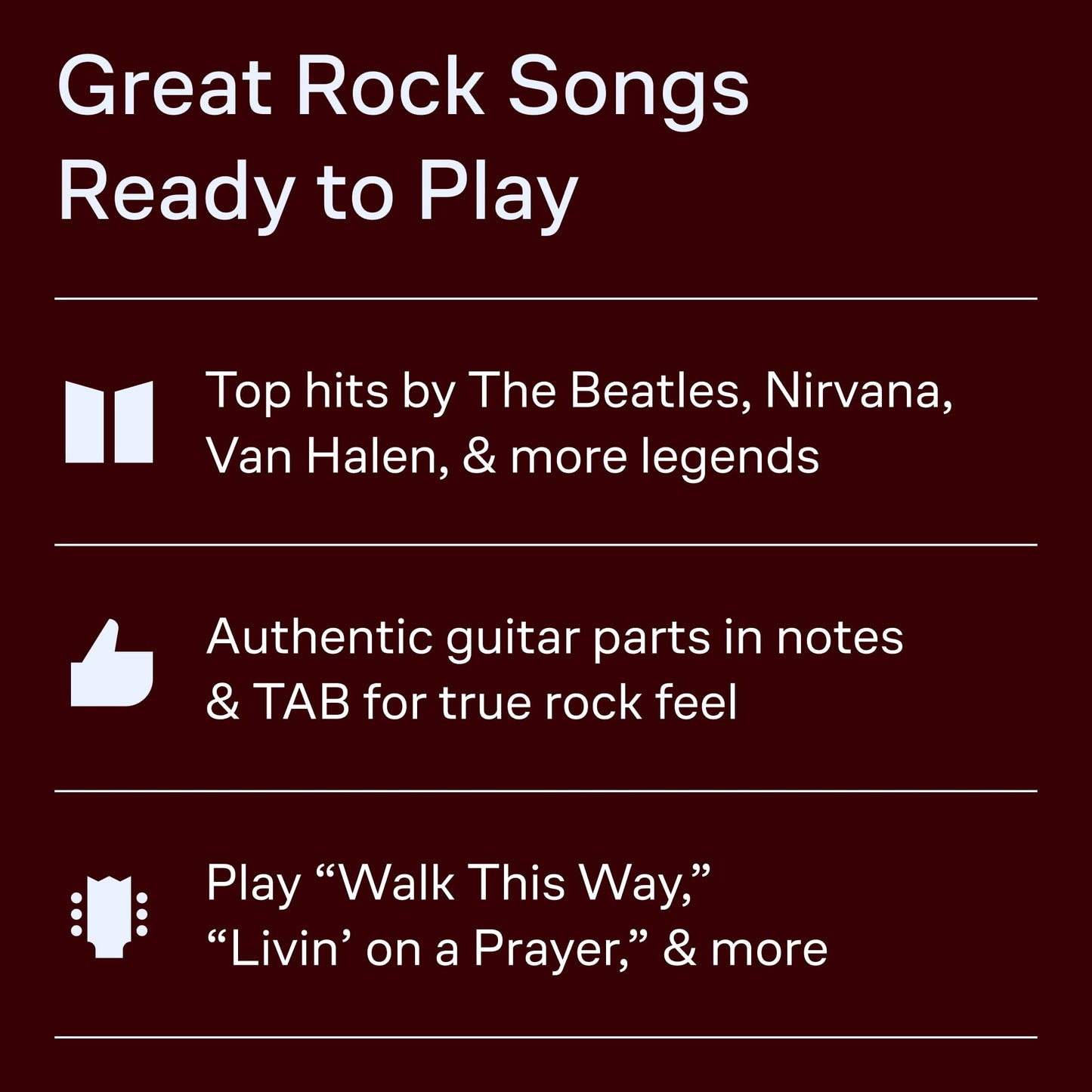 The Ultimate Rock Guitar Fake Book 2nd Edition: Over 200 Rock Hits for Guitar, Vocal, Keyboards and All 'C' Instruments | Guitar Songbook with Melody Lyrics Chords and TAB | Rock Sheet Music Book