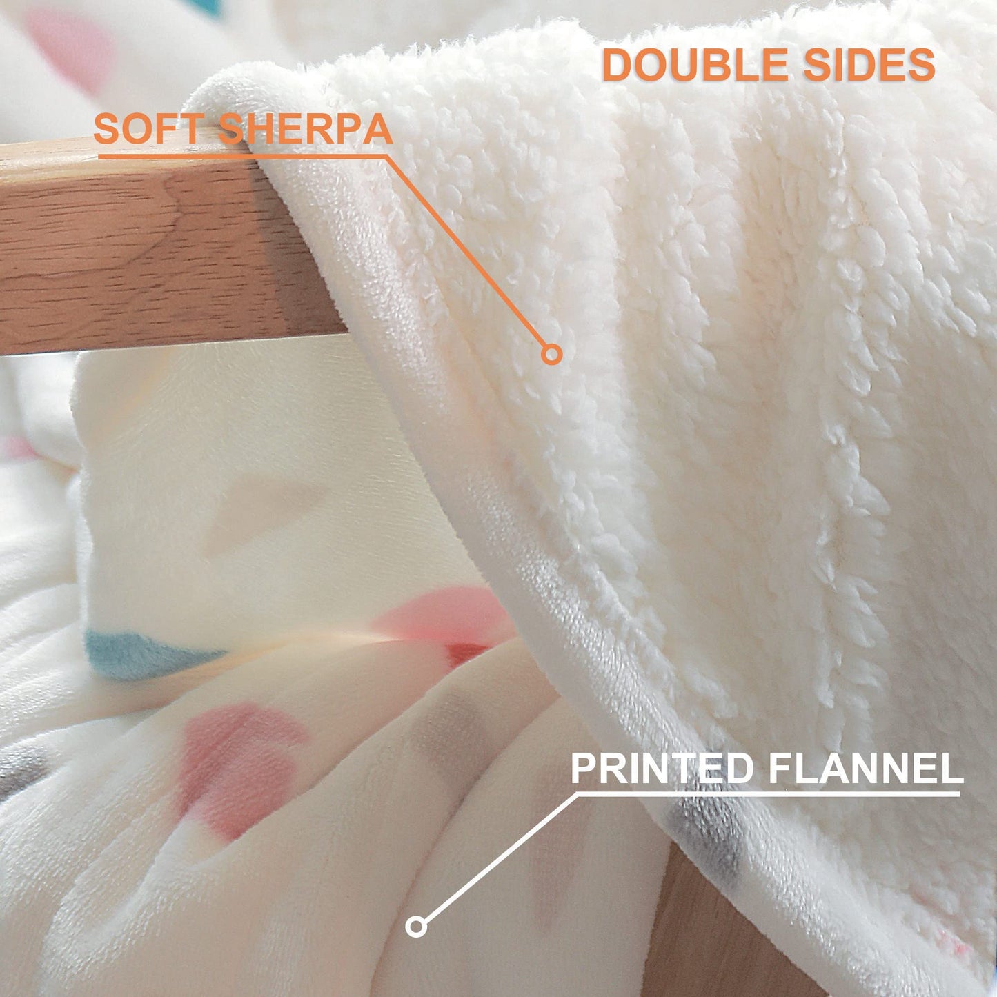 SOGANASA Heated Blanket Throw Electric Throw Blanket 50"x60" - Machine Washable Printed Heated Throw Blanket with ETL & FCC Certification 4 Heating Levels 3 Hours Auto-Off Overheat Protection (Stone)
