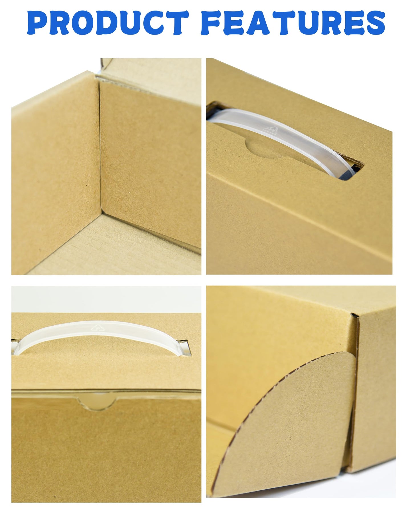 Yutrchey Laptop Shipping Box with Protection Foam for up to 17 Inches Notebook, Cardboard Laptop Box for Shipping, Secure Mailer Box