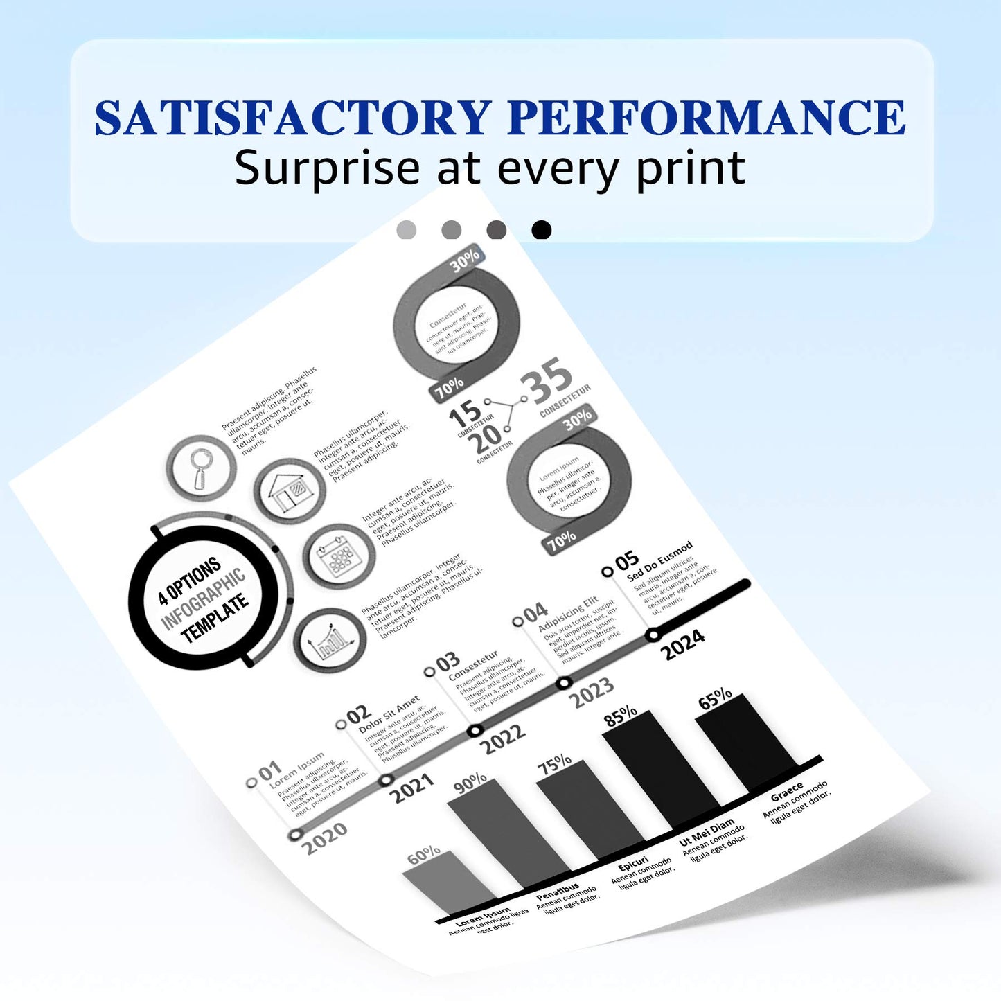 HaloFox Compatible Toner Cartridge Replacement for Brother TN760 TN-760 TN730 for Brother HL-L2350DW HL-L2395DW HL-L2390DW HL-L2370DW HL-L2379DW MFC-L2750DW MFC-L2710DW DCP-L2550DW Printer (2 Black)