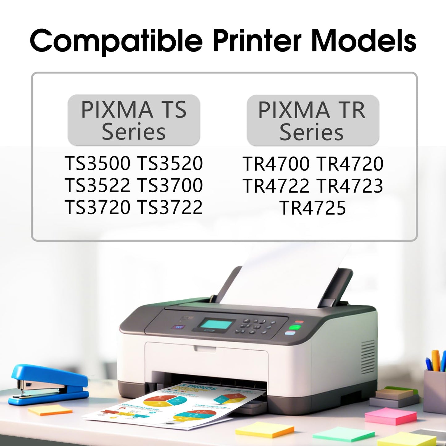 NOINK 275XL 275XL Ink Cartridges Combo Pack High Yield Replacement for Canon PG-275 XL PG-275 XL – Compatible with Pixma TR4720 TR4722 TR4723 TR4700 TS3522, 2 Pack, 2 Black