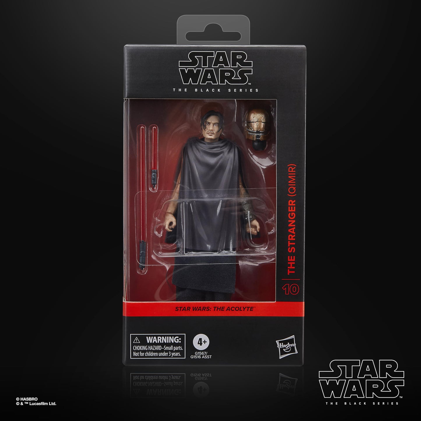 Star Wars The Black Series The Stranger (Qimir) Star Wars: The Acolyte Premium Collectible 6 Inch Action Figure