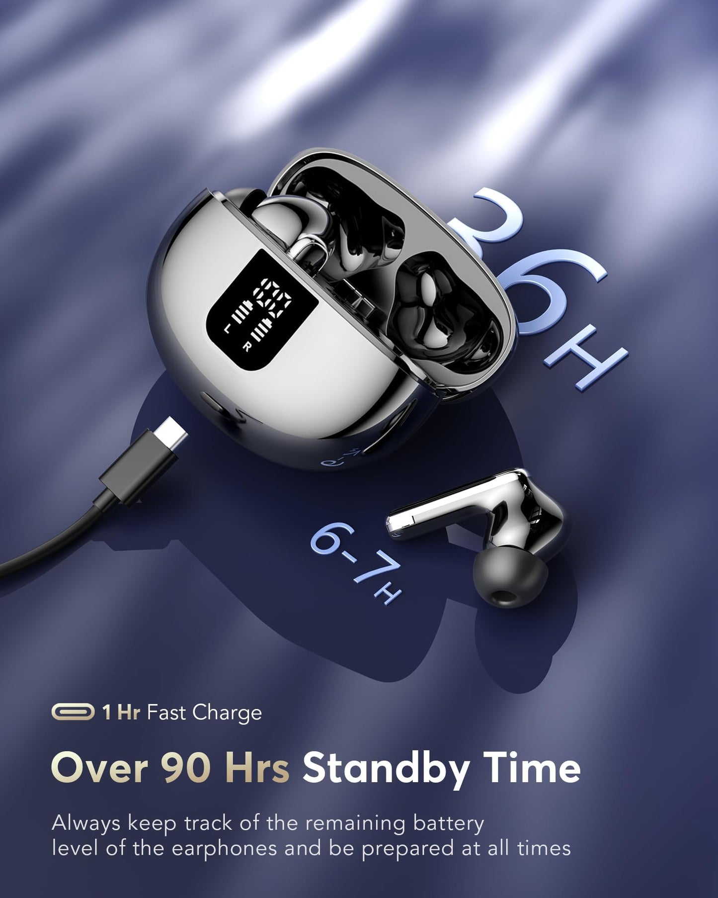 AI Translation Earbuds Real Time,188 Language Translator earbuds,No Subscription Audifonos Traductores Inglés Español,Simultaneous Interpretation Translator Ear Buds,AI Translating earpiece for Travel