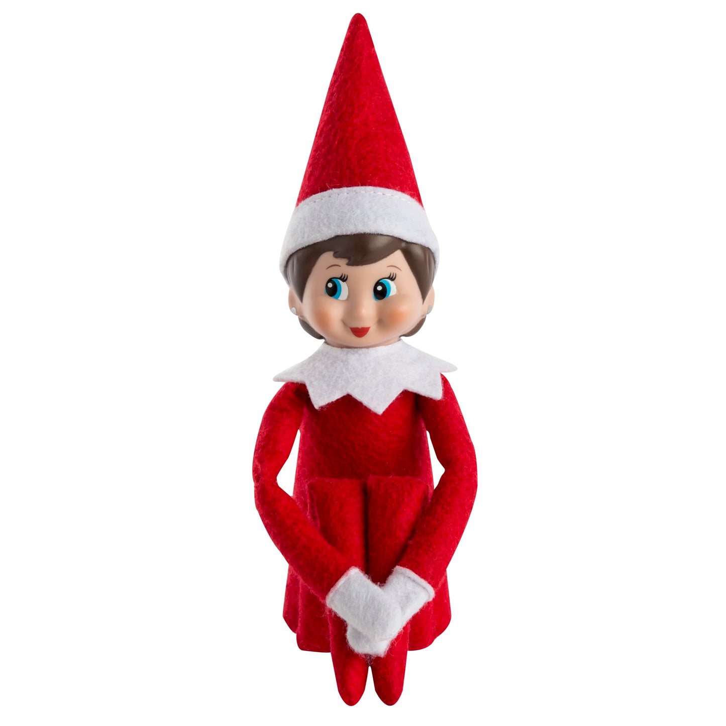 The Elf on the Shelf: A Christmas Tradition - Includes Artfully Illustrated Storybook, Keepsake Box and Official Adoption Certificate - Bilingual Packaging - Girl Scout Elf with Blue Eyes