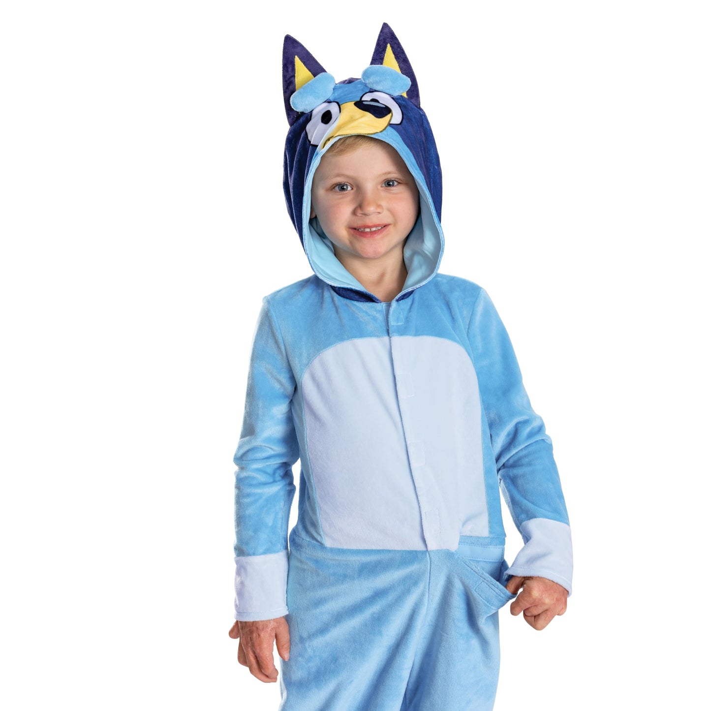 Bluey Costume for Kids, Official Adaptive Bluey Costume with Accessibility Features, Kids Size (4-6x)
