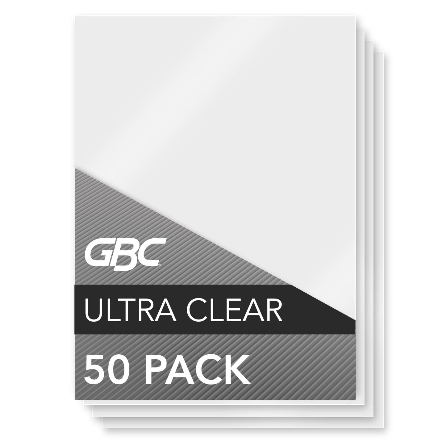 GBC UltraClear Thermal Laminating Pouches, 3 Mil, Menu Size, 11-1/2 x 17-1/2-Inch, 50 Per Pack, 1346550123