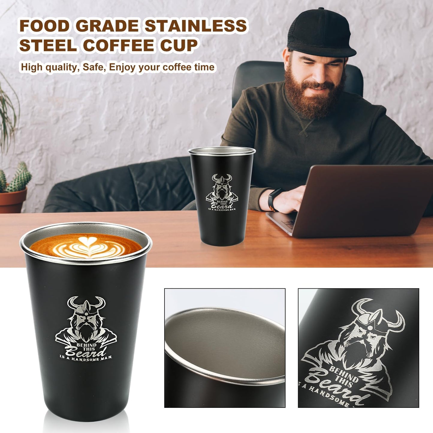 Beard Kit Gifts for Men, Father's Day Birthday Gifts for Him Men Dad Boss Husband, Grooming & Trimming Tool Complete Set, Beard Care Kit with 2 Beard Oil/Balm/Brush/Comb/Shaving Soap/Cup&Storage Bag