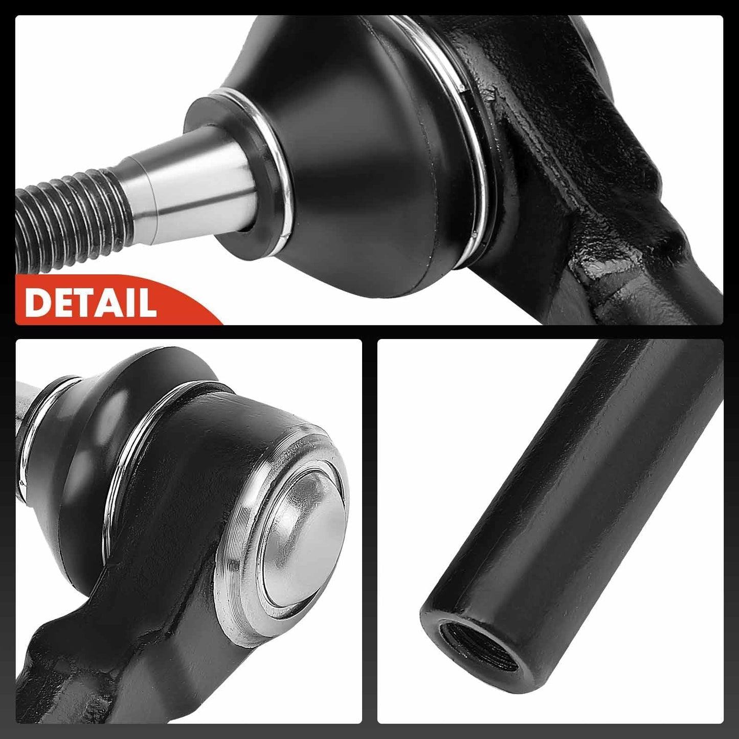 A-Premium 2Pcs Front Outer Tie Rod Ends Compatible with Chevrolet & Buick & Pontiac - 1997-2016 - Impala (Limited), Monte Carlo, LaCrosse, Regal, Century, Allure, Grand Prix