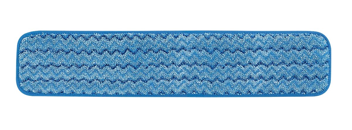 Rubbermaid Commercial Products HYGEN 24" Microfiber Mop Pad, Blue